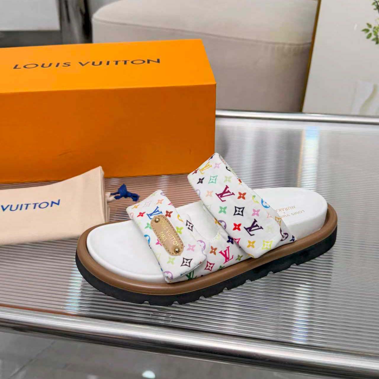 Louis Vuitton LV x TM Pool Pillow Comfort Mule   1AJNEW - FashionPlug