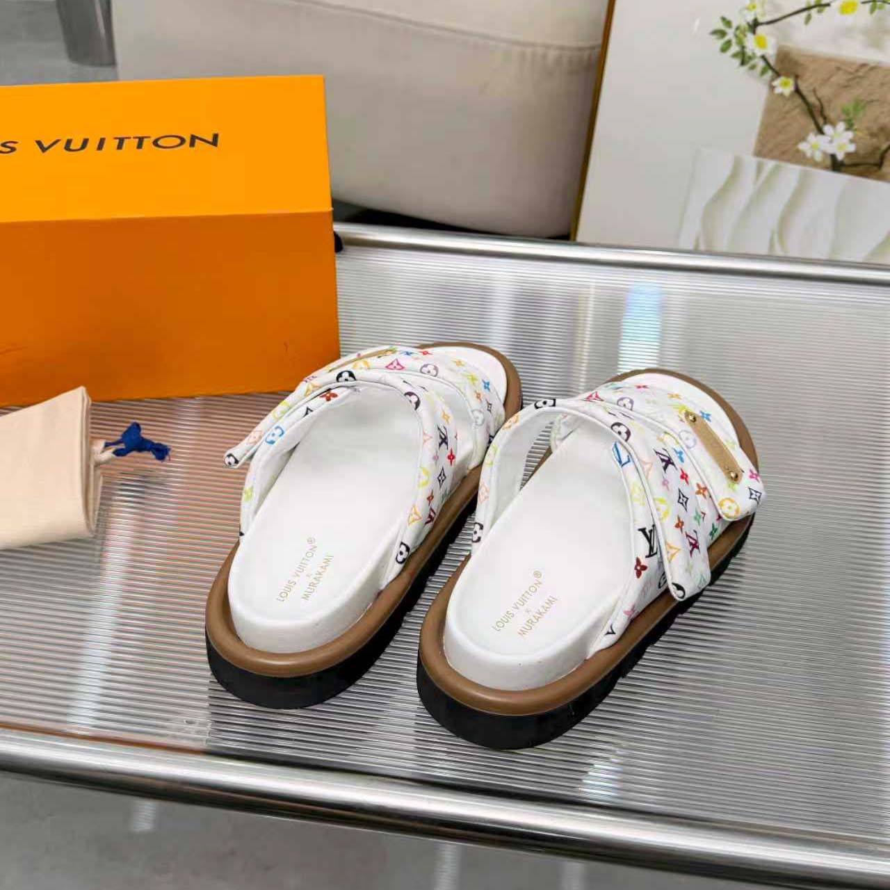 Louis Vuitton LV x TM Pool Pillow Comfort Mule   1AJNEW - FashionPlug