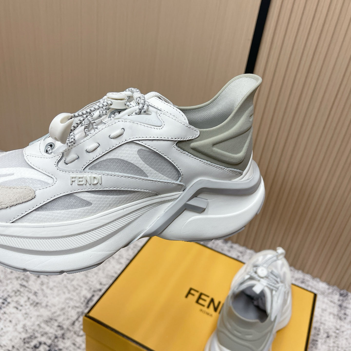 Fendi F-Light Sneakers - FashionPlug