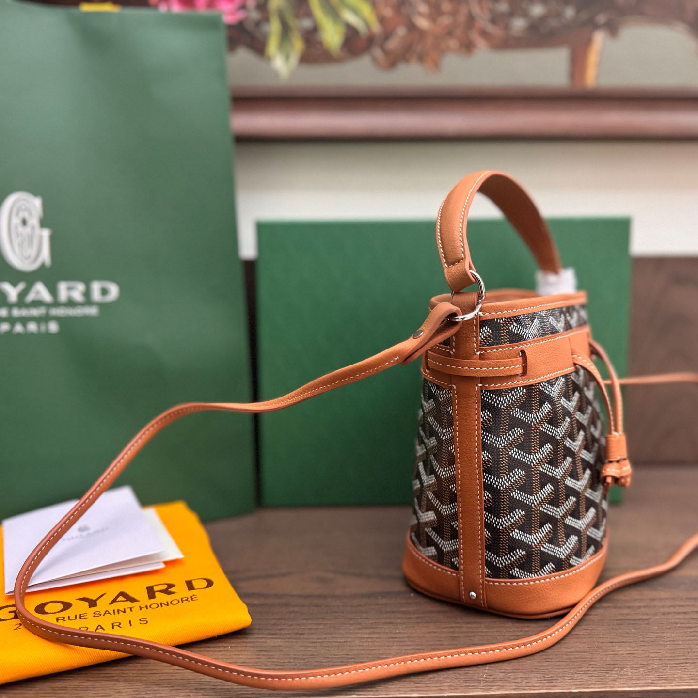 Goyard Petit Flot Mini Bucket Bag - FashionPlug