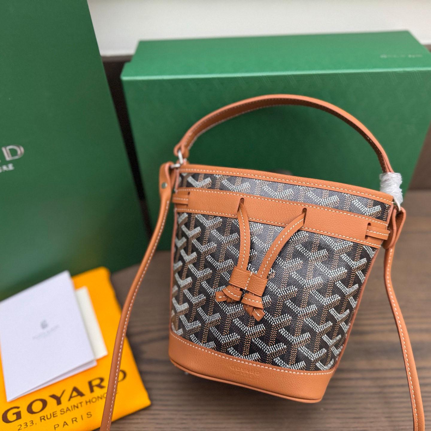 Goyard Petit Flot Mini Bucket Bag - FashionPlug