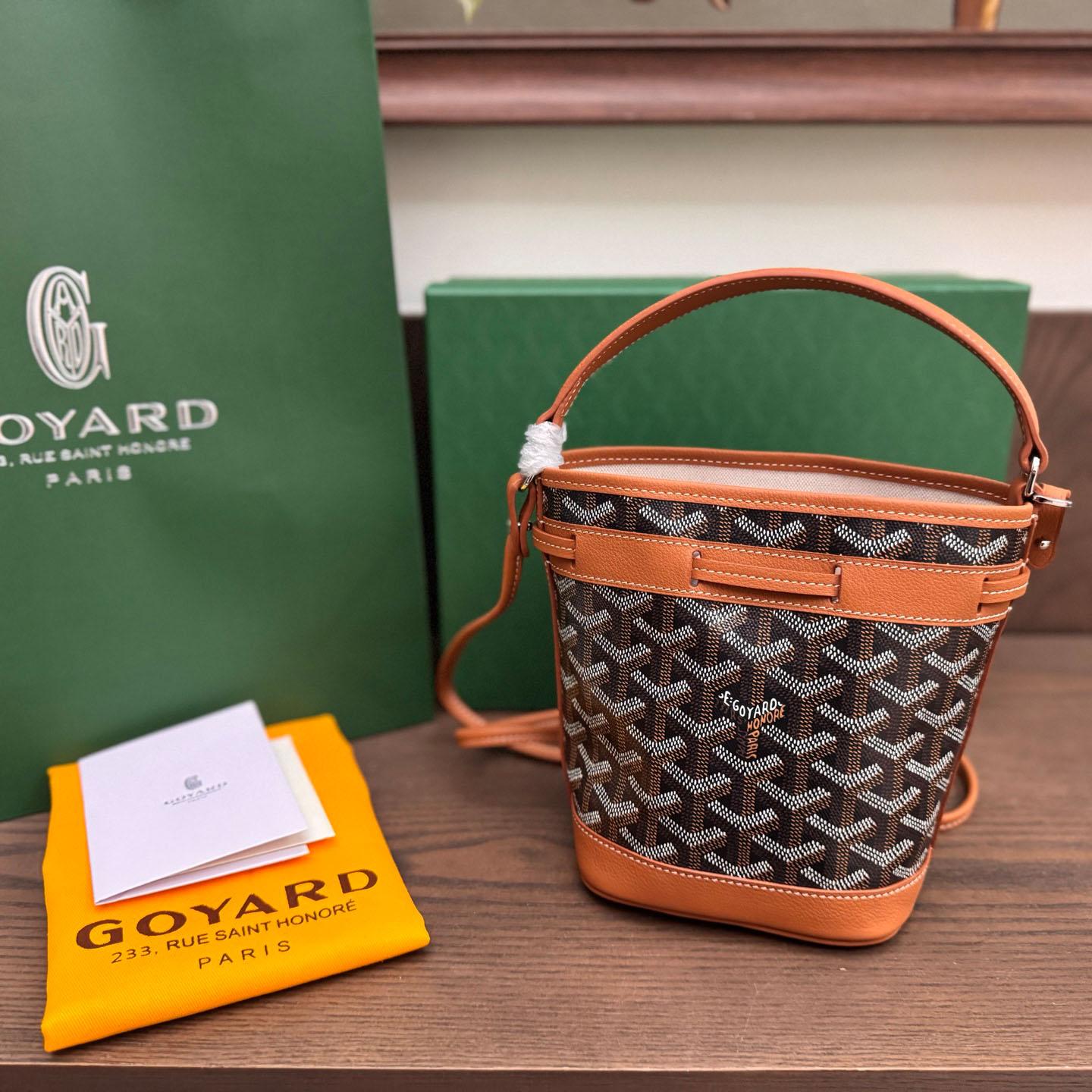 Goyard Petit Flot Mini Bucket Bag - FashionPlug