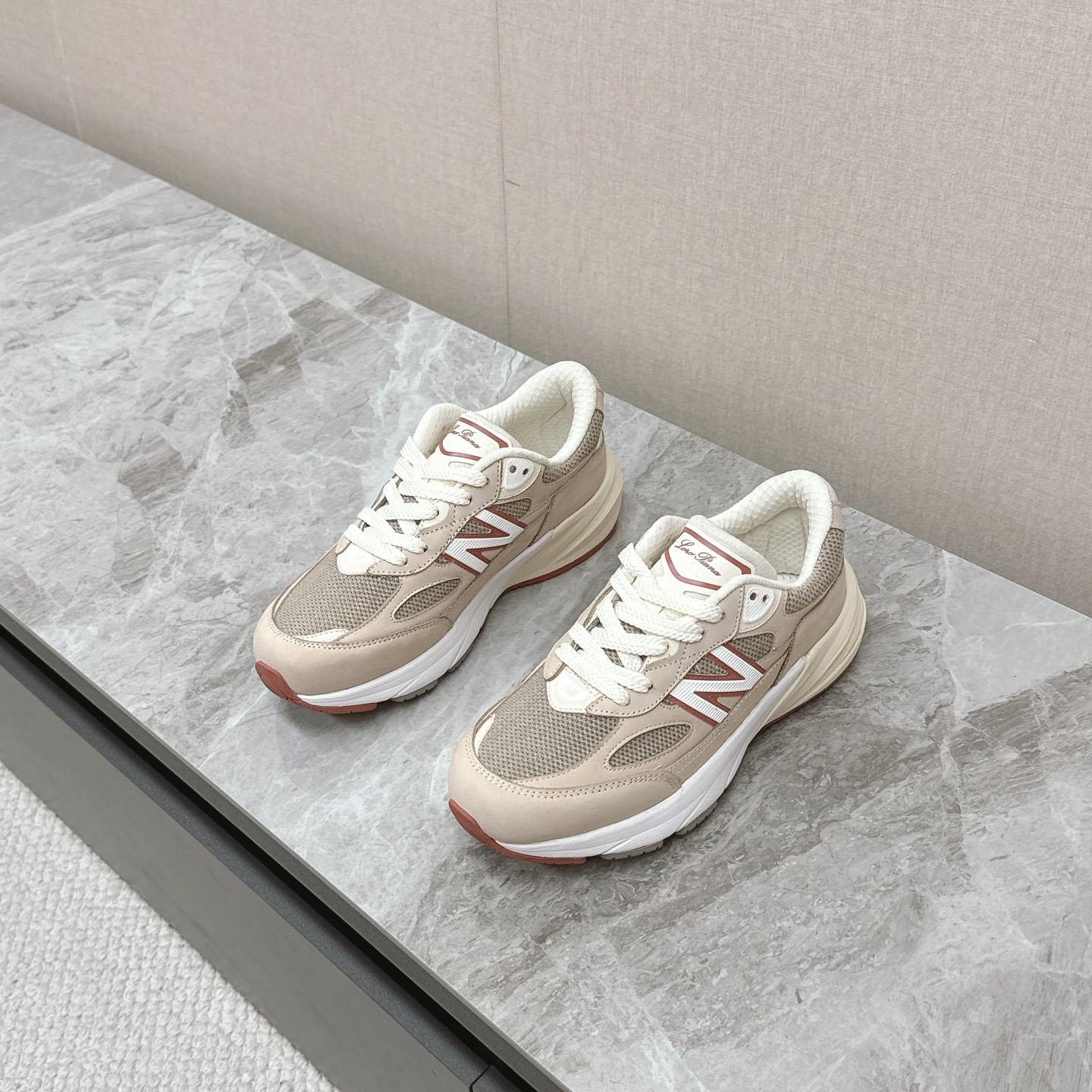 Loro Piana x New Balance 990v6 Made in USA 'Raw Cashew' - FashionPlug