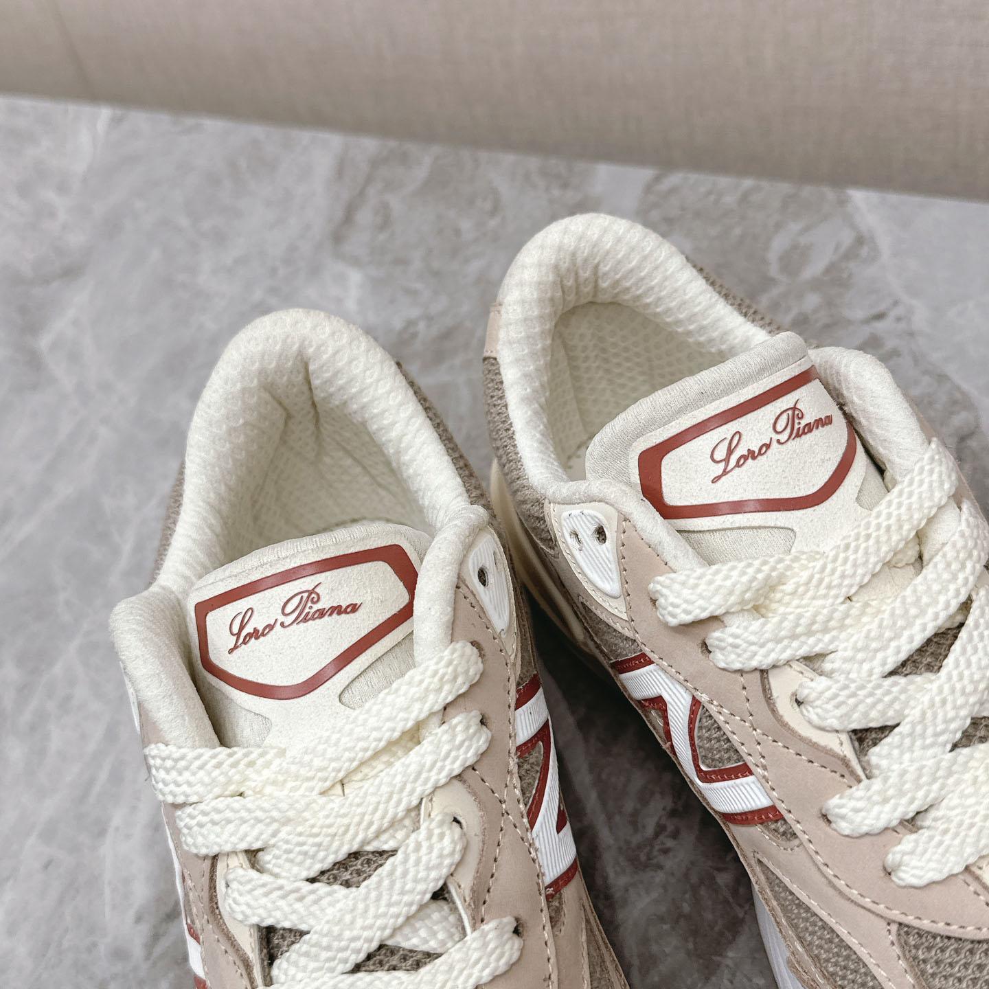 Loro Piana x New Balance 990v6 Made in USA 'Raw Cashew' - FashionPlug