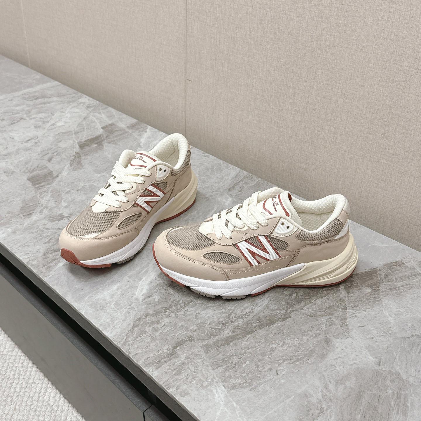 Loro Piana x New Balance 990v6 Made in USA 'Raw Cashew' - FashionPlug