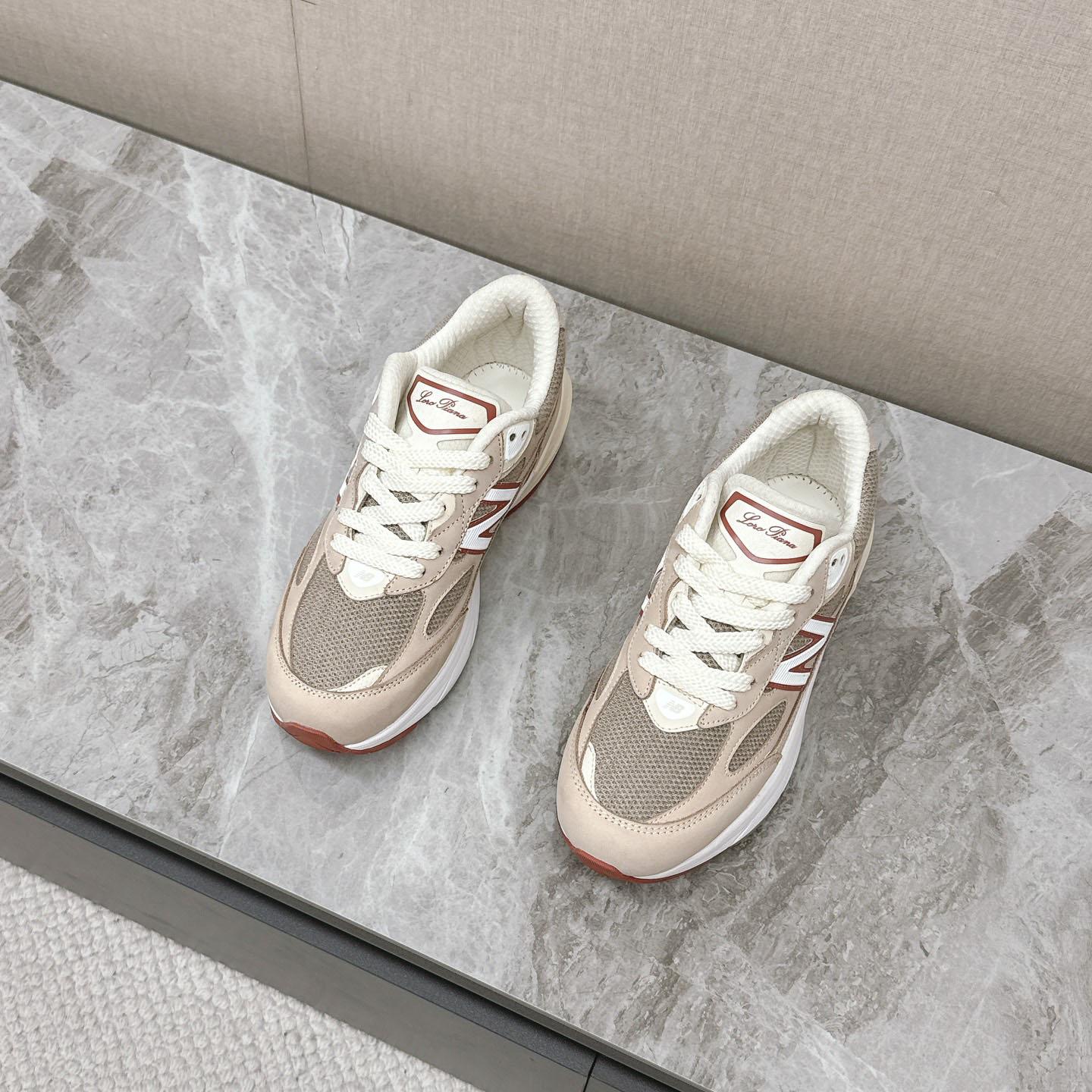 Loro Piana x New Balance 990v6 Made in USA 'Raw Cashew' - FashionPlug