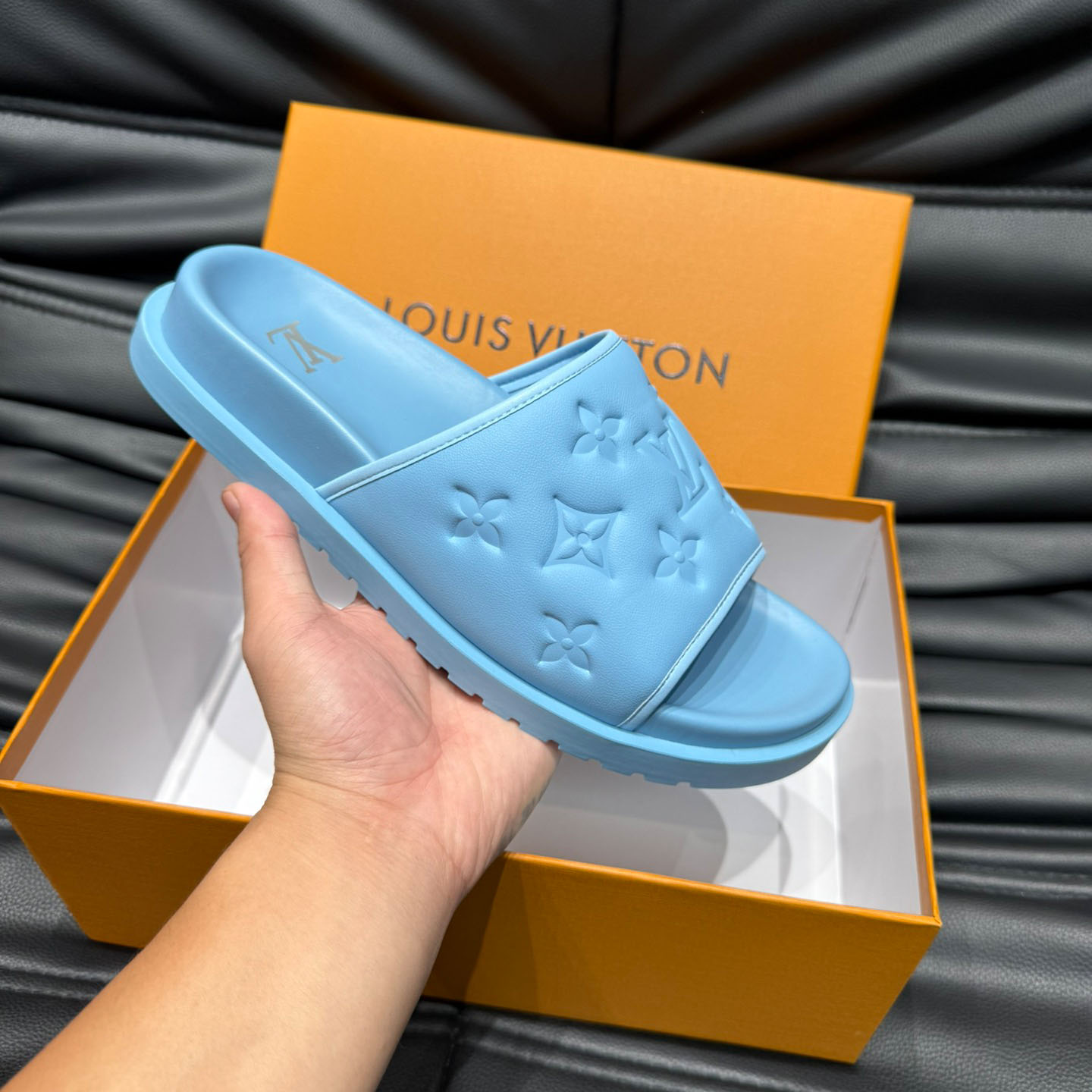 Louis Vuitton Miami Mule  - FashionPlug