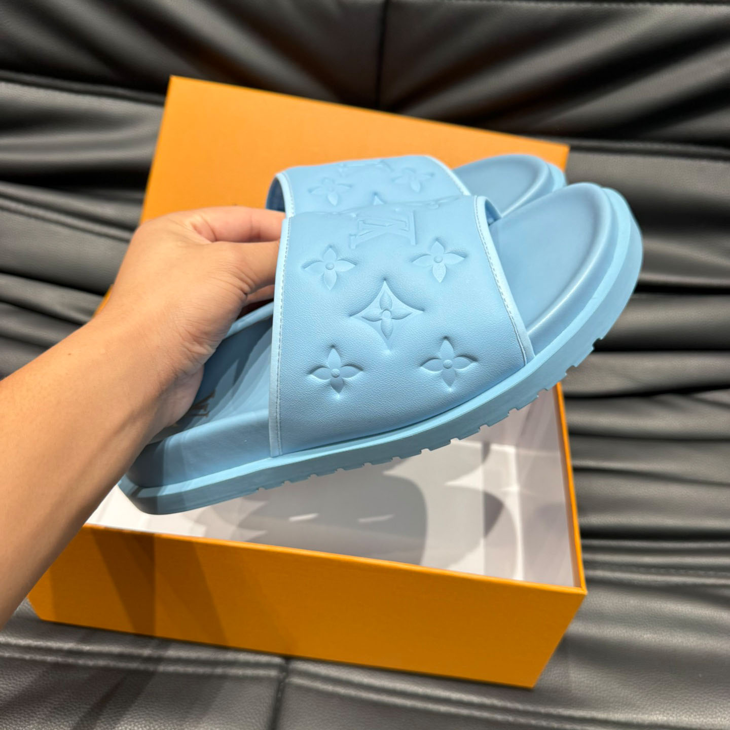 Louis Vuitton Miami Mule  - FashionPlug