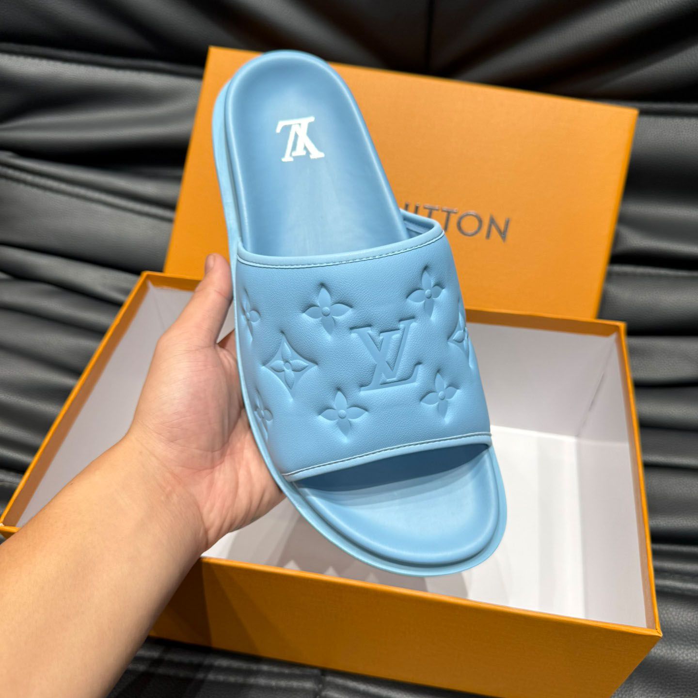 Louis Vuitton Miami Mule  - FashionPlug