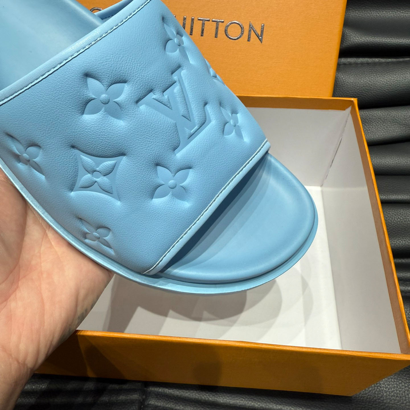 Louis Vuitton Miami Mule  - FashionPlug