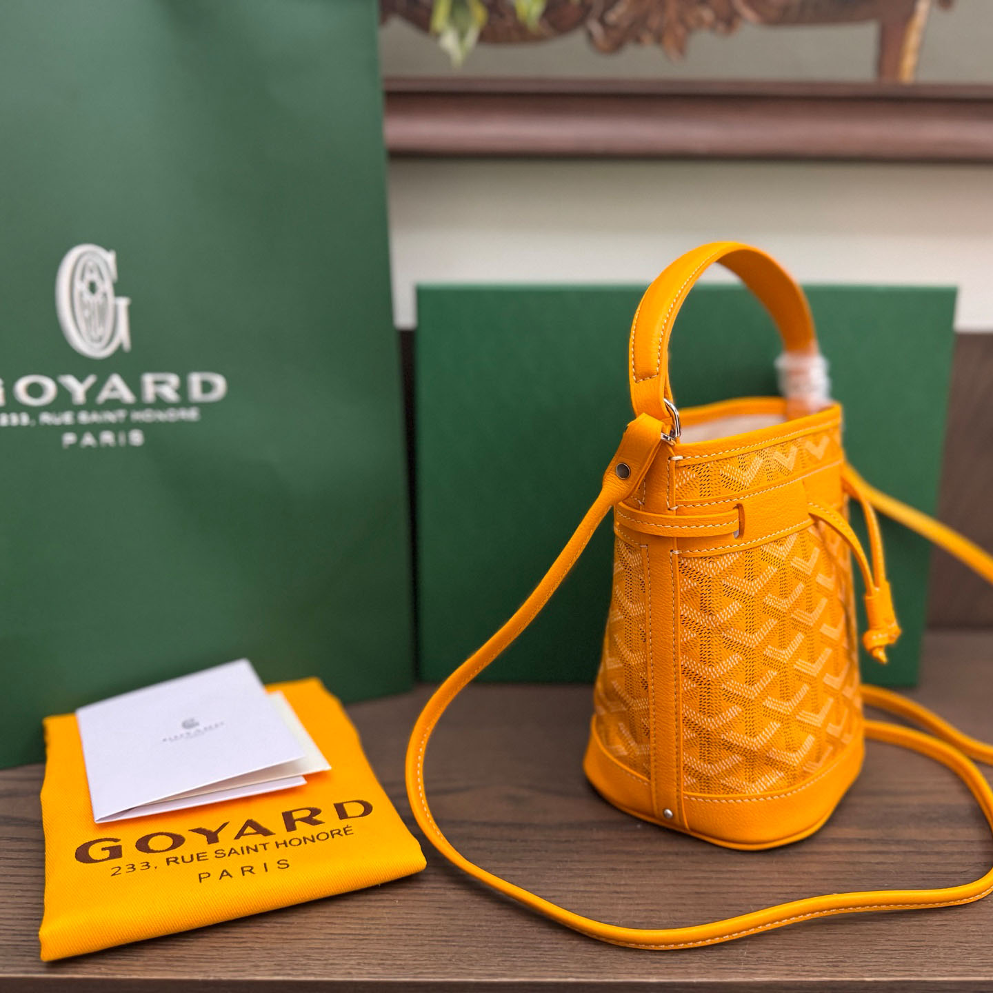 Goyard Petit Flot Mini Bucket Bag - FashionPlug