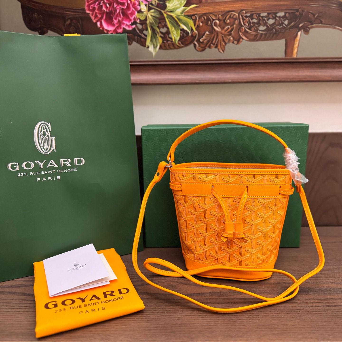 Goyard Petit Flot Mini Bucket Bag - FashionPlug