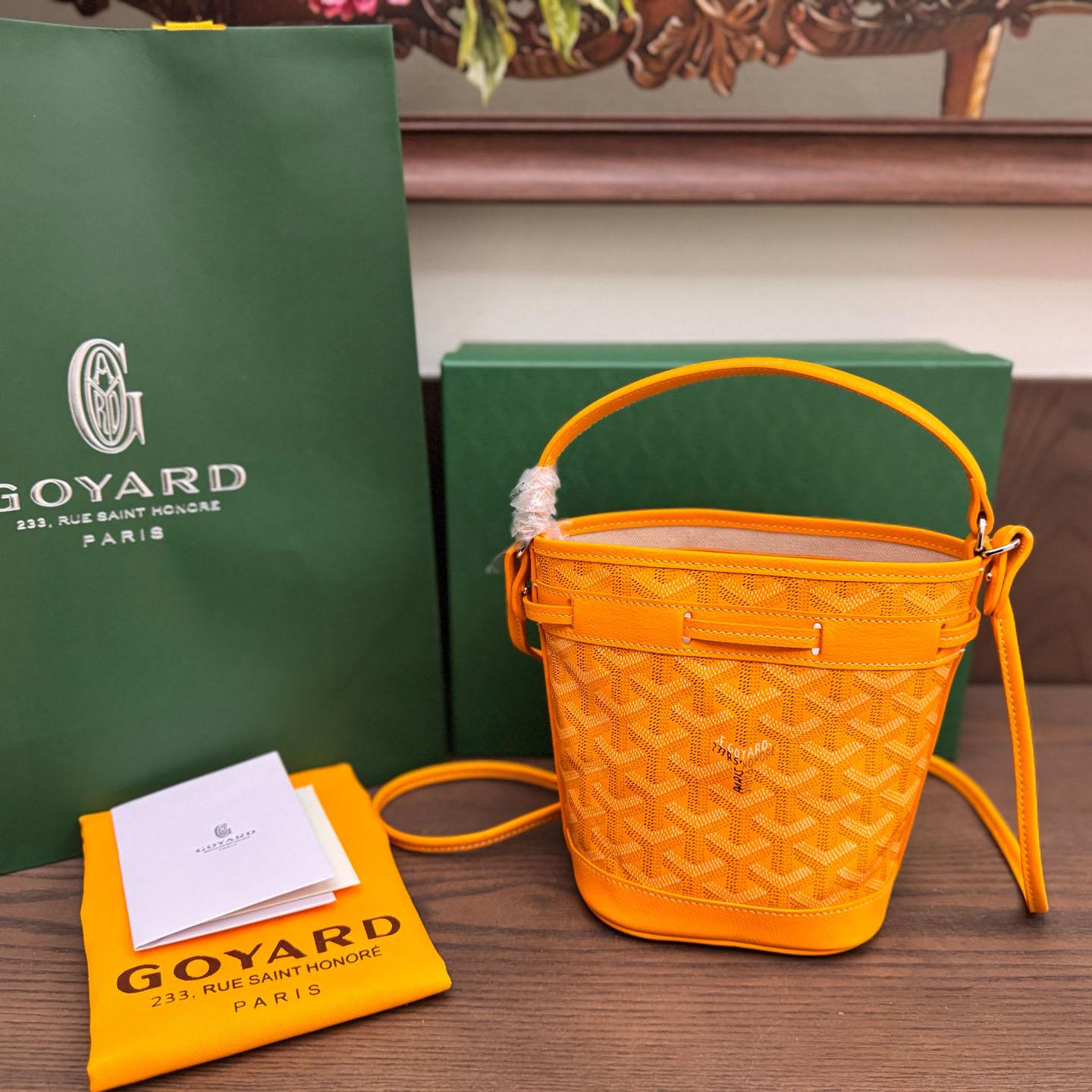Goyard Petit Flot Mini Bucket Bag - FashionPlug