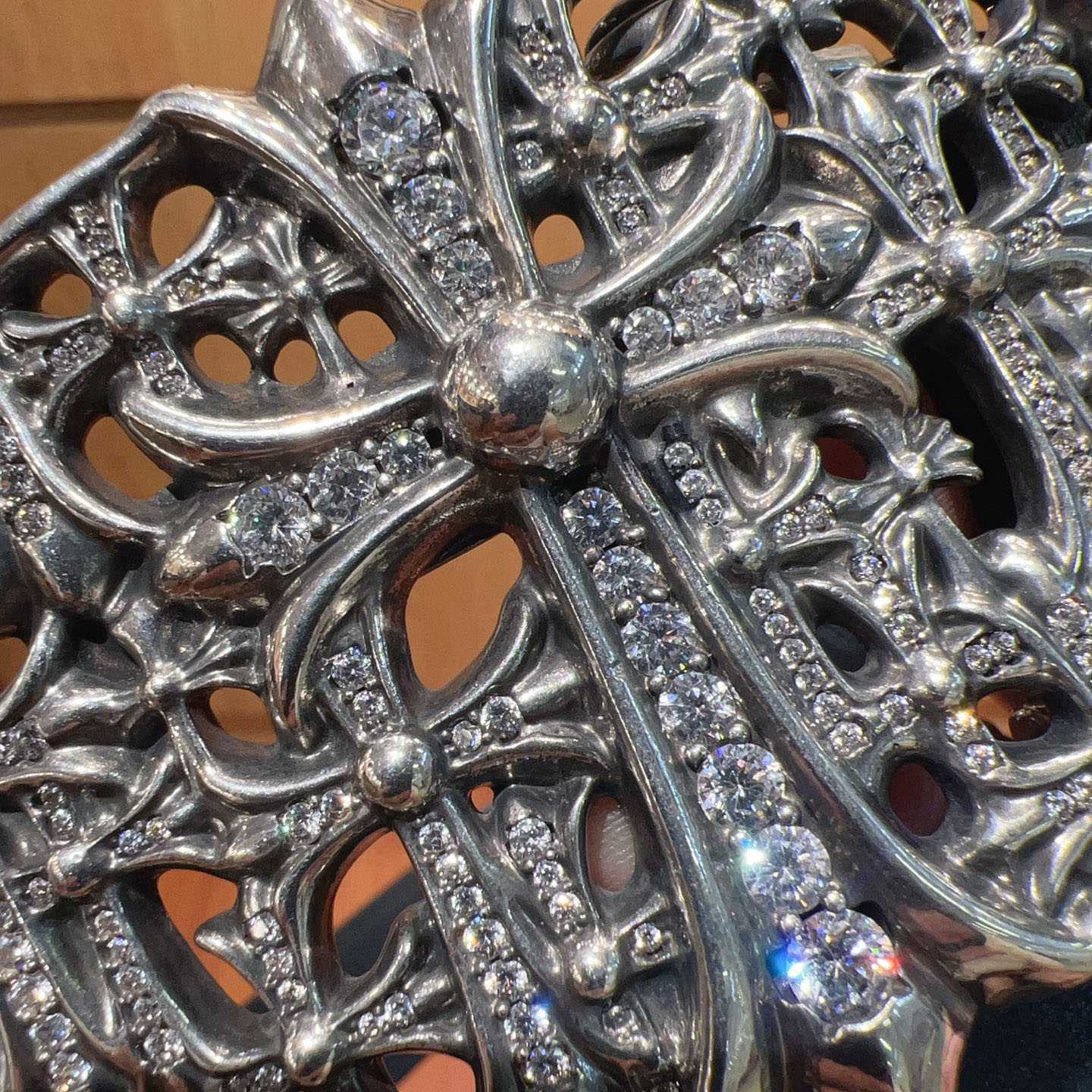 Chrome Hearts Leather Belt   - FashionPlug