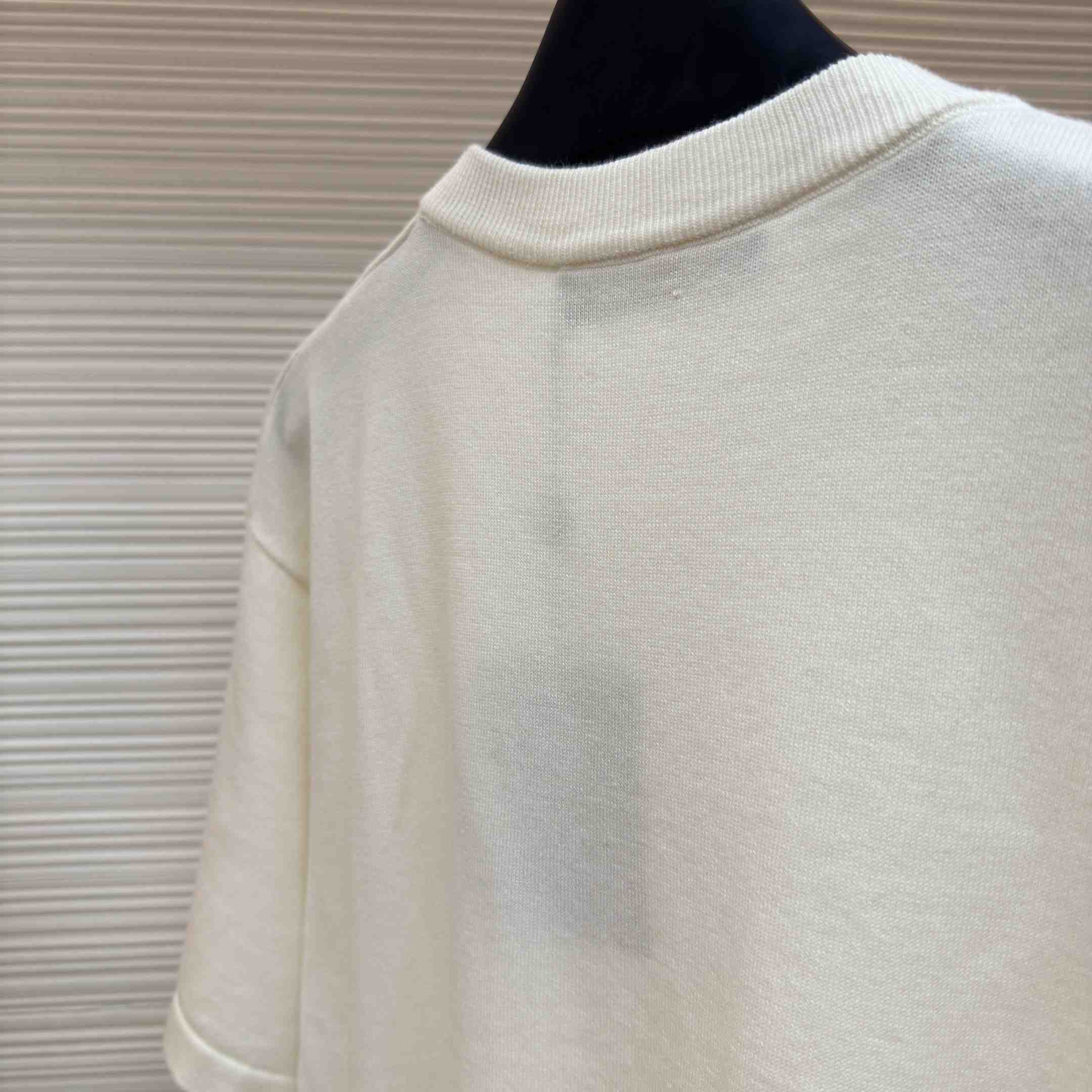 Louis Vuitton Embellished Short-Sleeved Crewneck 1AHVO9 - FashionPlug