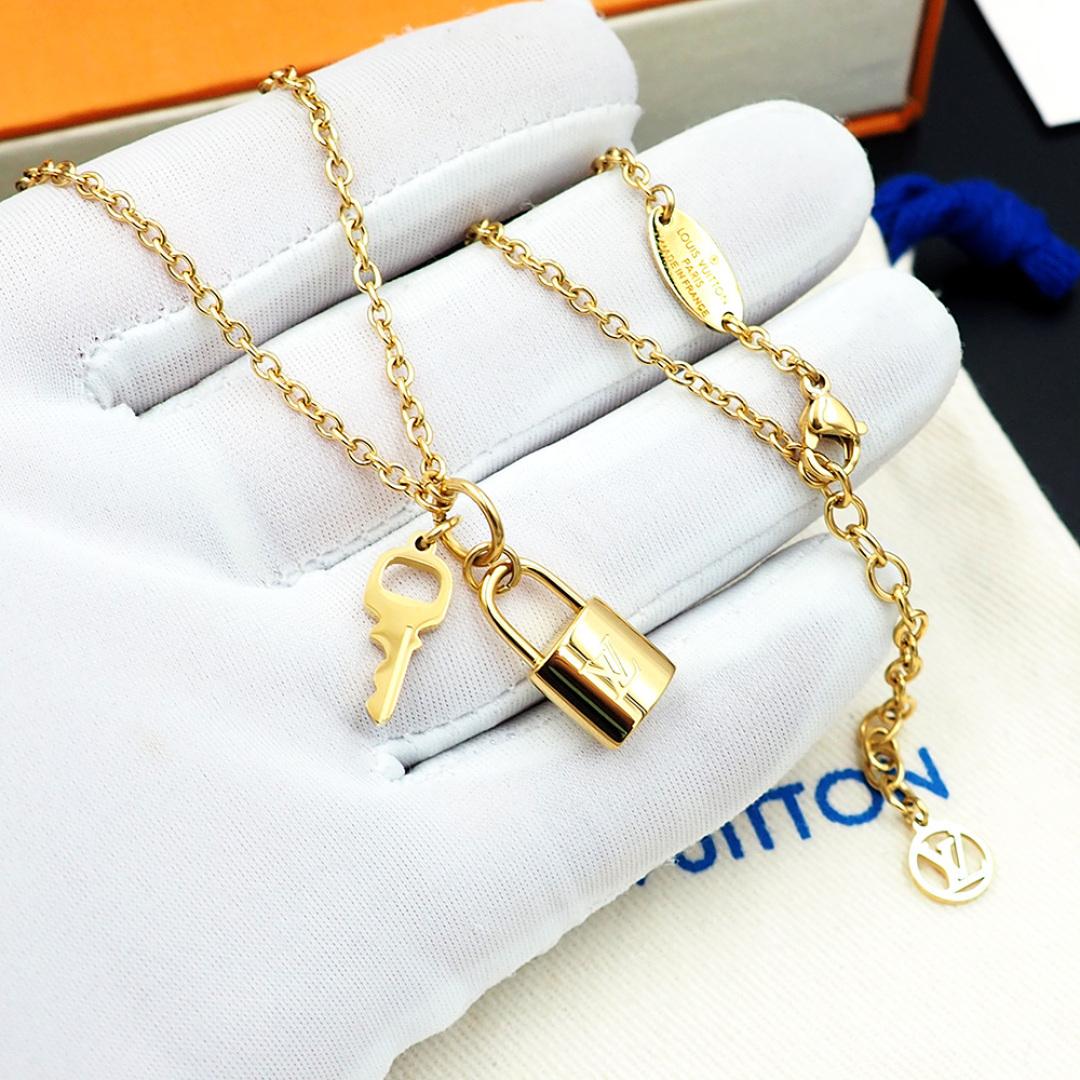 Louis Vuitton LV Iconic Charms Necklace  M02494 - FashionPlug