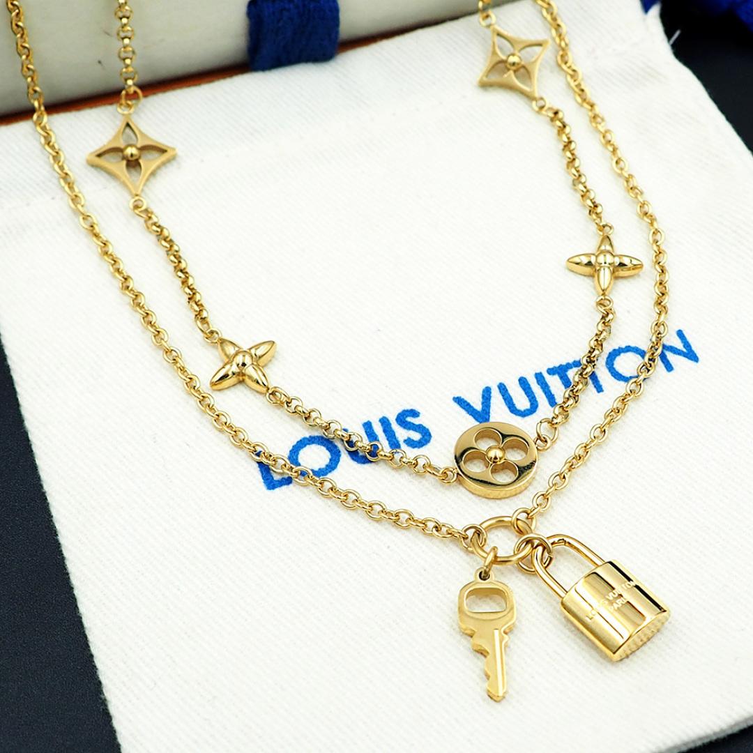 Louis Vuitton LV Iconic Charms Necklace  M02494 - FashionPlug