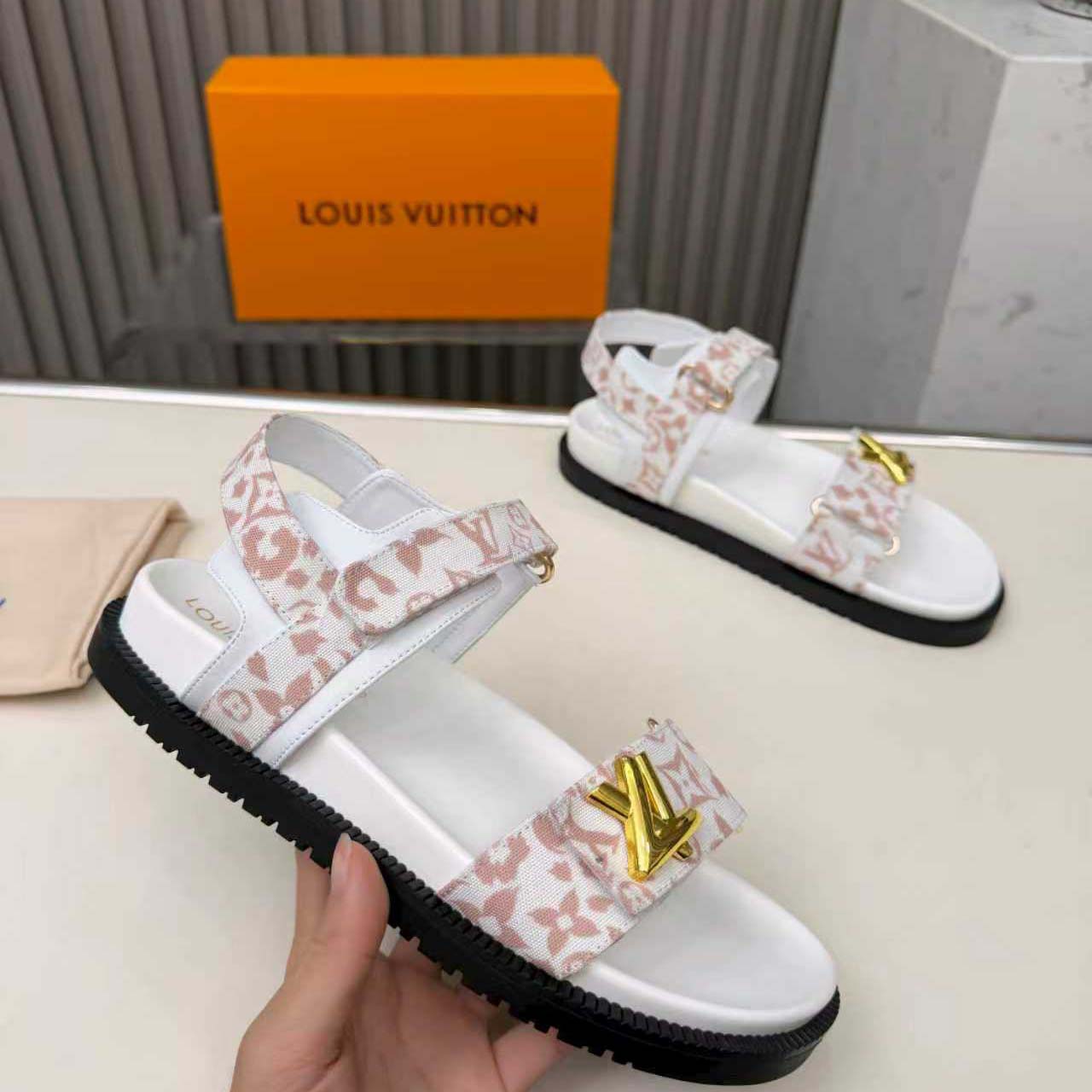 Louis Vuitton LV Sunset Comfort Sandal  1AJL75 - FashionPlug