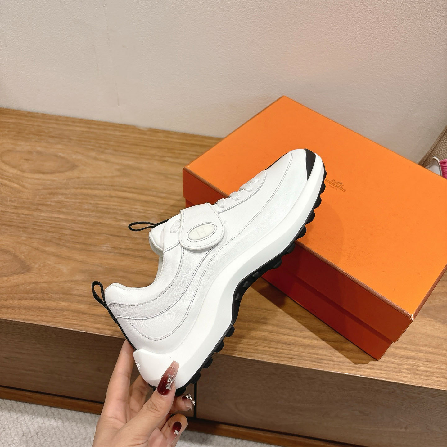 Hermes Loop Sneaker - FashionPlug