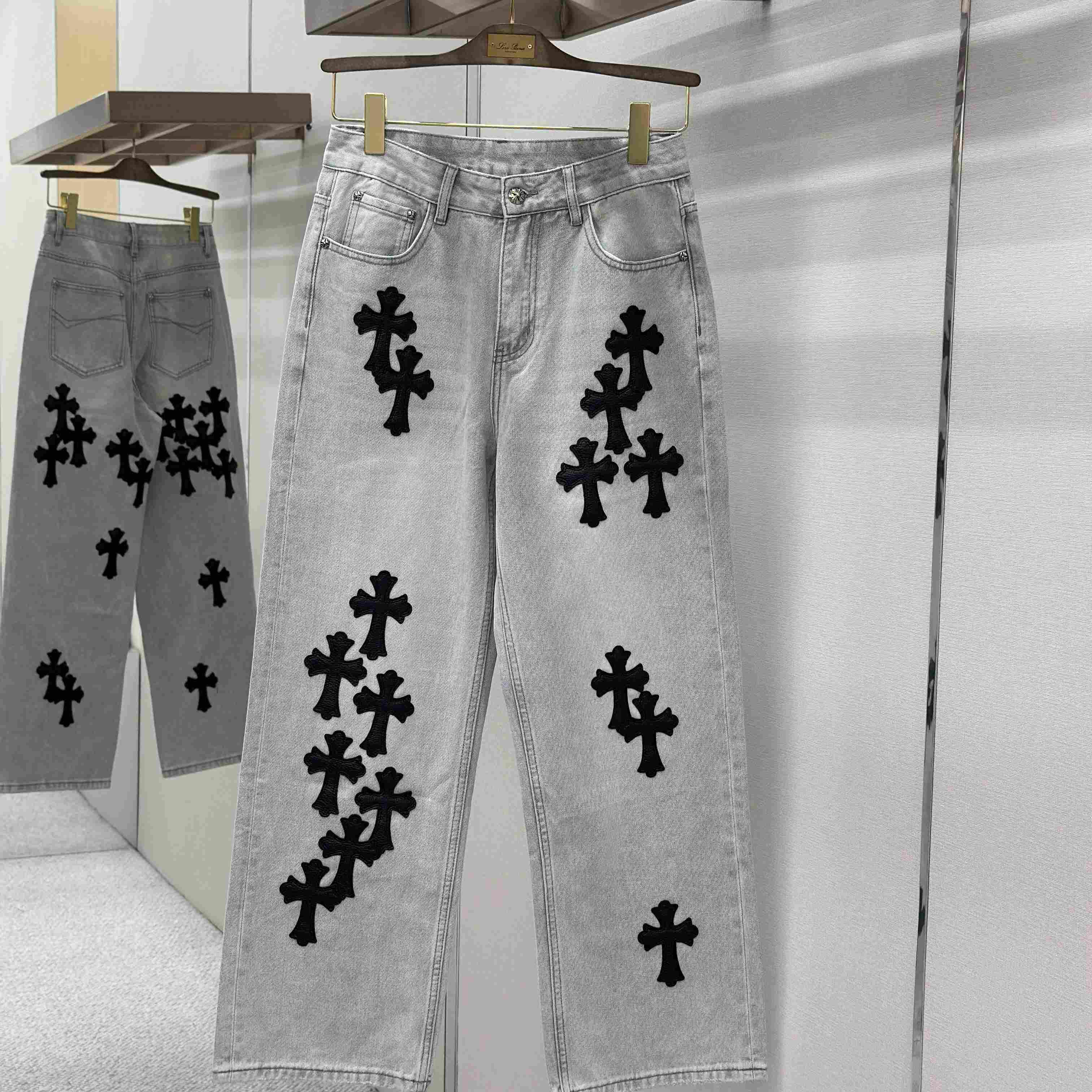 Chrome Hearts Jeans - FashionPlug