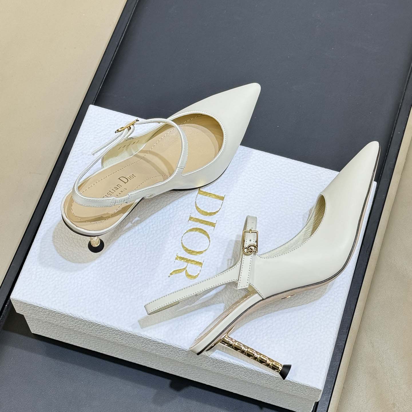 Dior Icon Slingback Pump  - FashionPlug