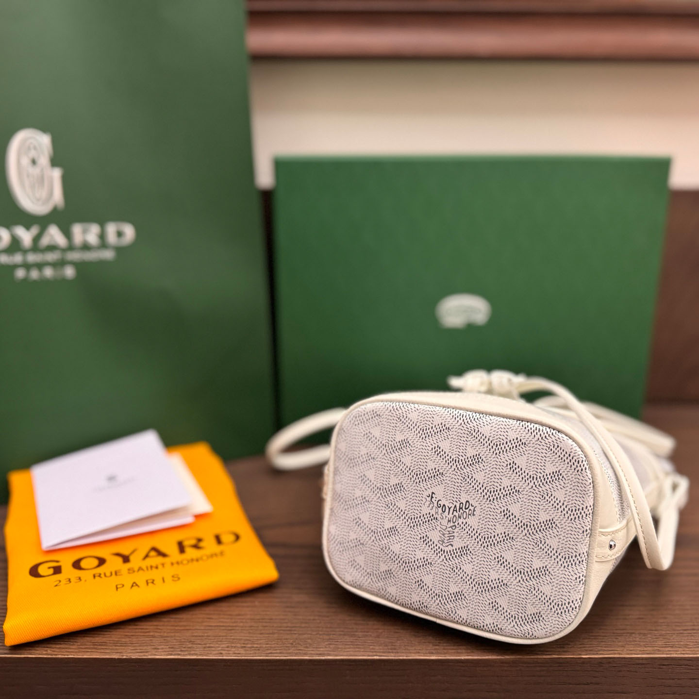Goyard Petit Flot Mini Bucket Bag - FashionPlug