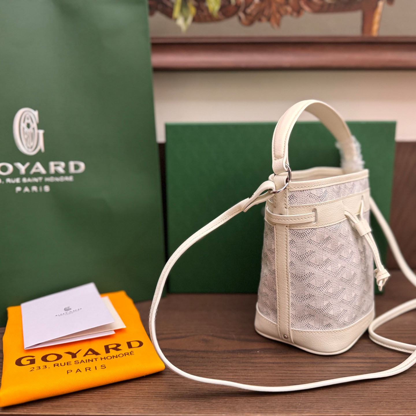 Goyard Petit Flot Mini Bucket Bag - FashionPlug