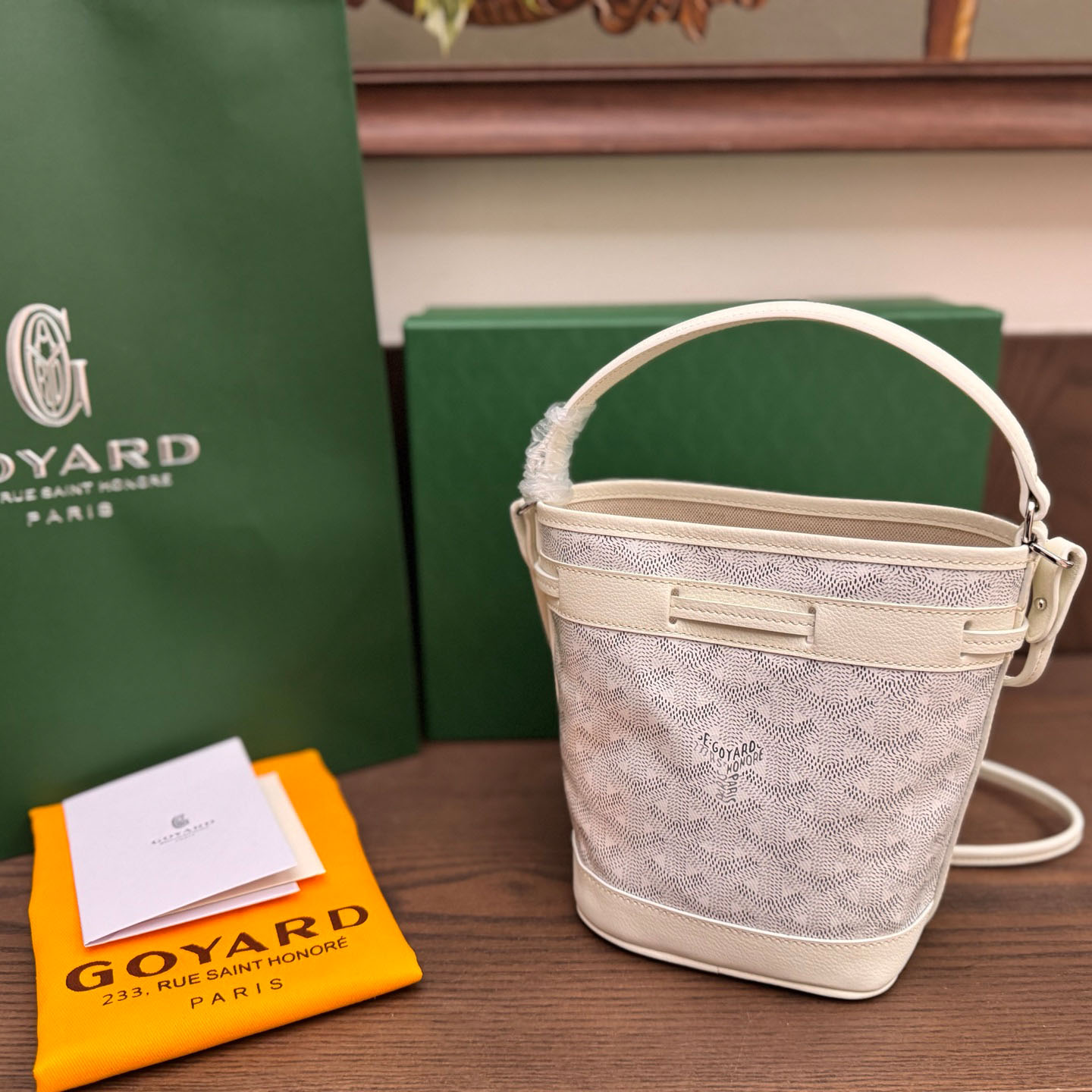 Goyard Petit Flot Mini Bucket Bag - FashionPlug