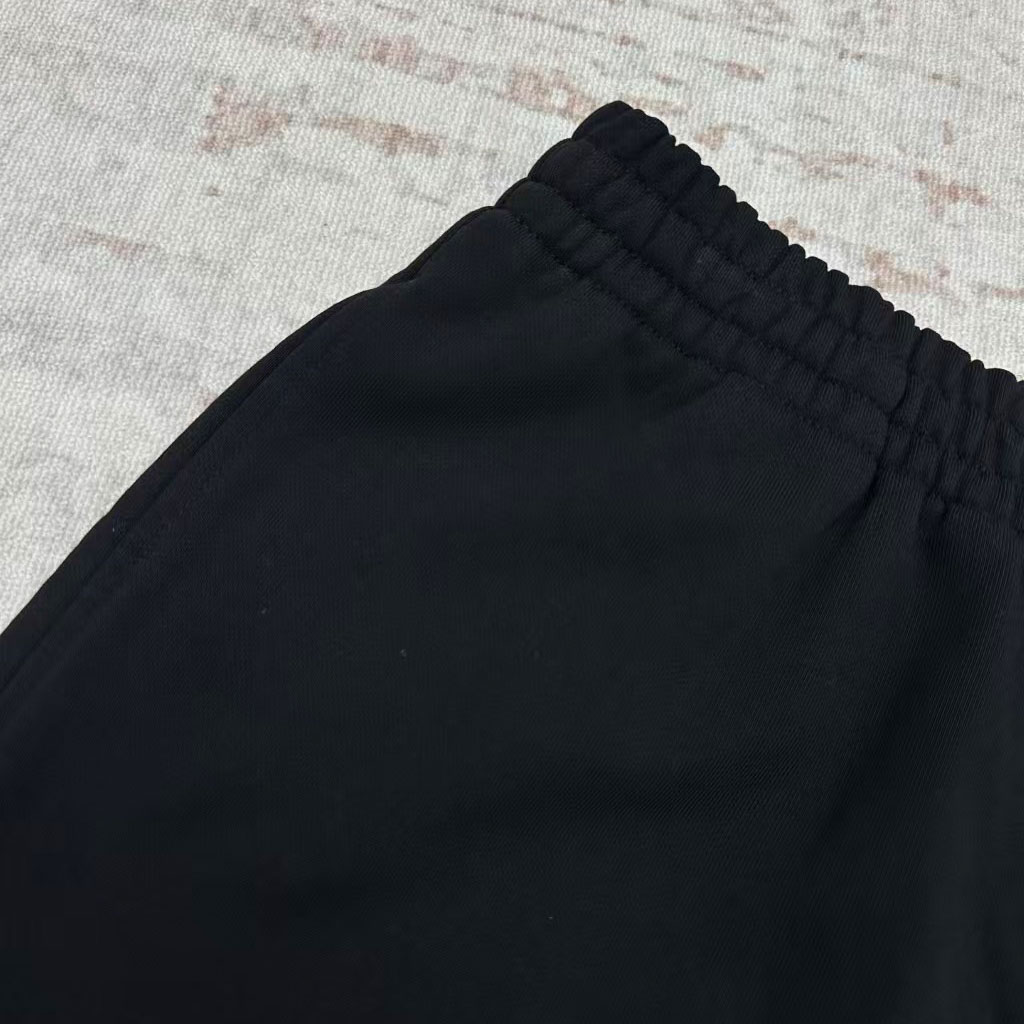 Balenciaga Political Campaign Sweat Shorts In Black - FashionPlug