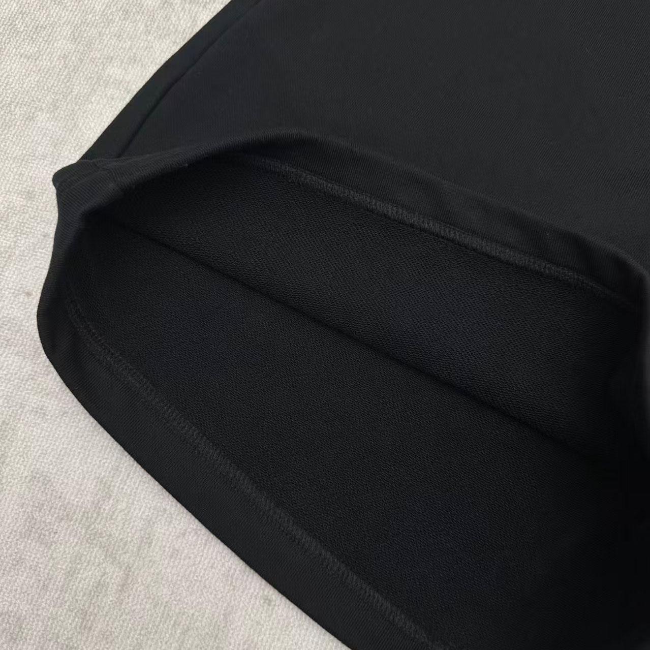 Balenciaga Political Campaign Sweat Shorts In Black - FashionPlug