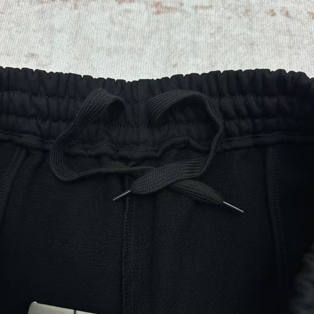 Balenciaga Political Campaign Sweat Shorts In Black - FashionPlug