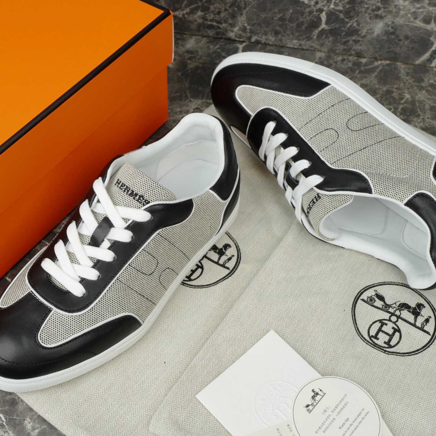 Hermes  Match Sneaker - FashionPlug