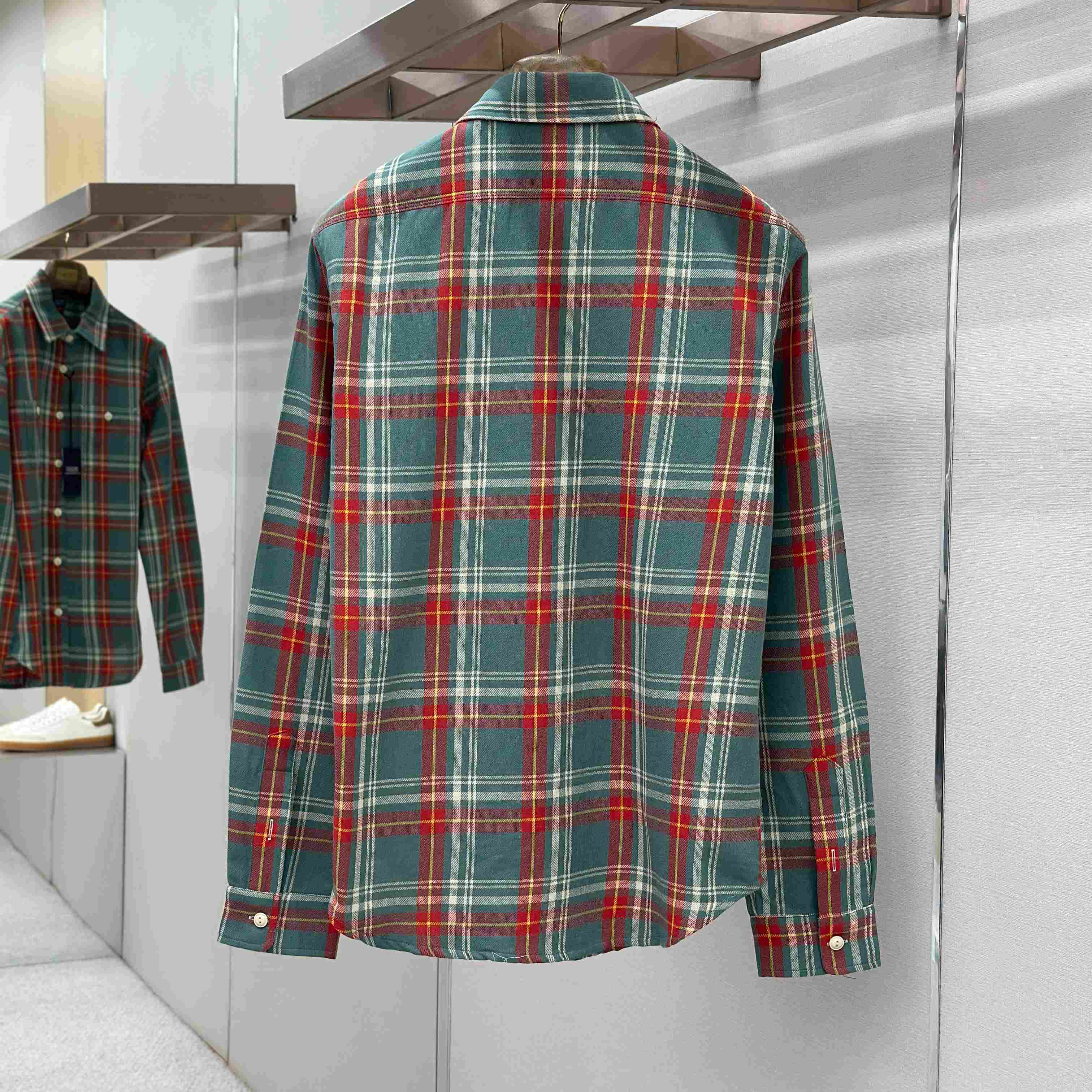  Ralph Lauren Classic Fit Plaid Flannel Workshirt - FashionPlug