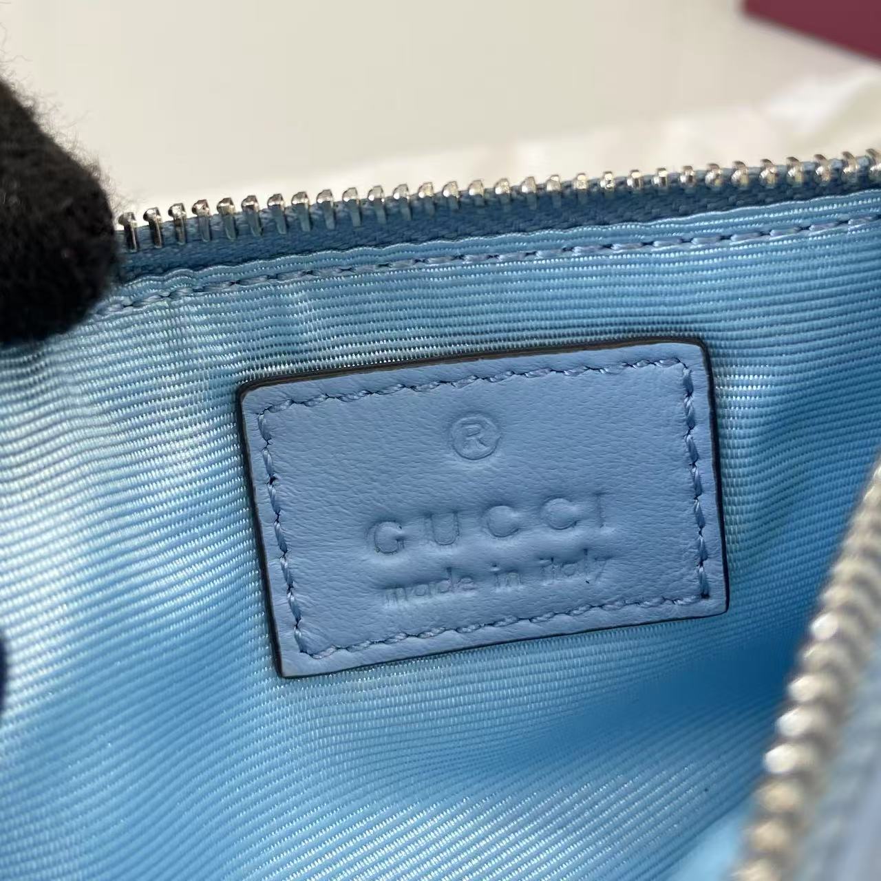 Gucci GG Marmont Zip Key Pouch - FashionPlug