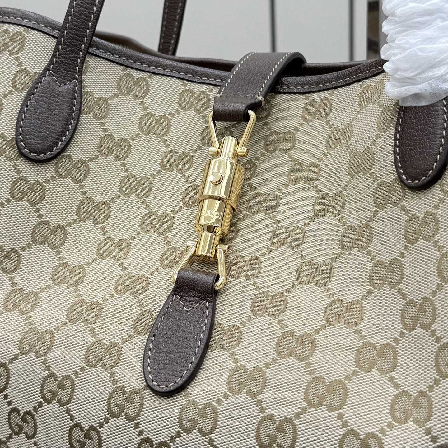 Gucci Jackie Large Tote Bag  - FashionPlug