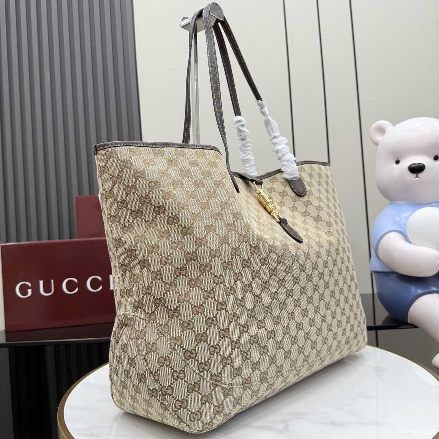 Gucci Jackie Large Tote Bag  - FashionPlug
