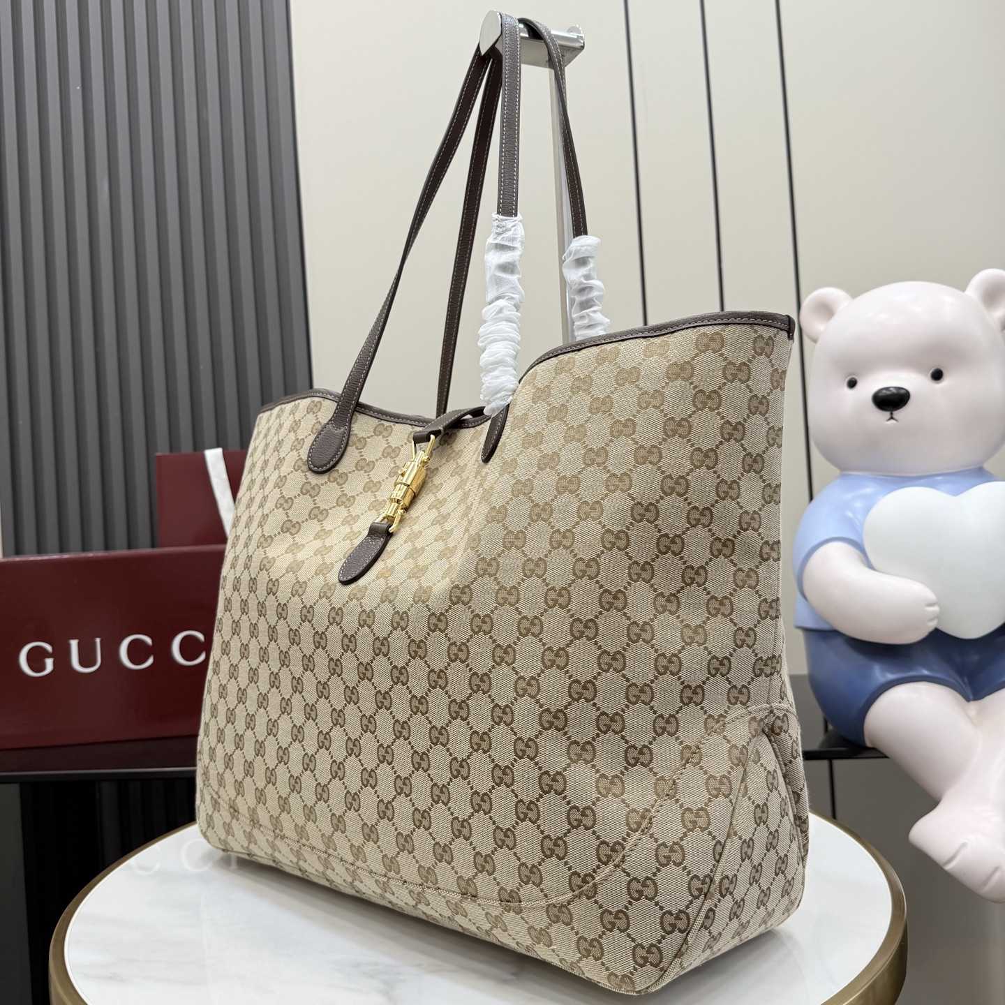 Gucci Jackie Large Tote Bag  - FashionPlug
