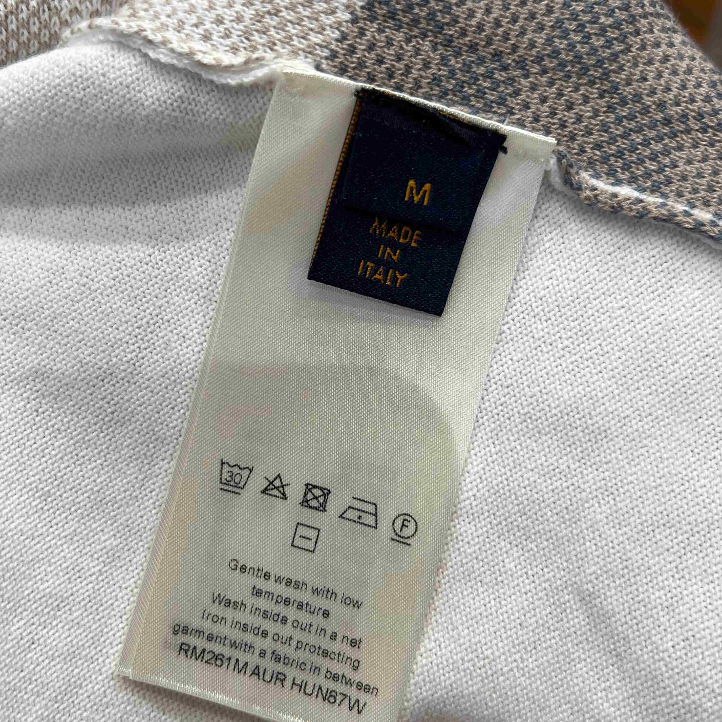 Louis Vuitton Graphic Jacquard Short-Sleeved Shirt 1AJTVO - FashionPlug