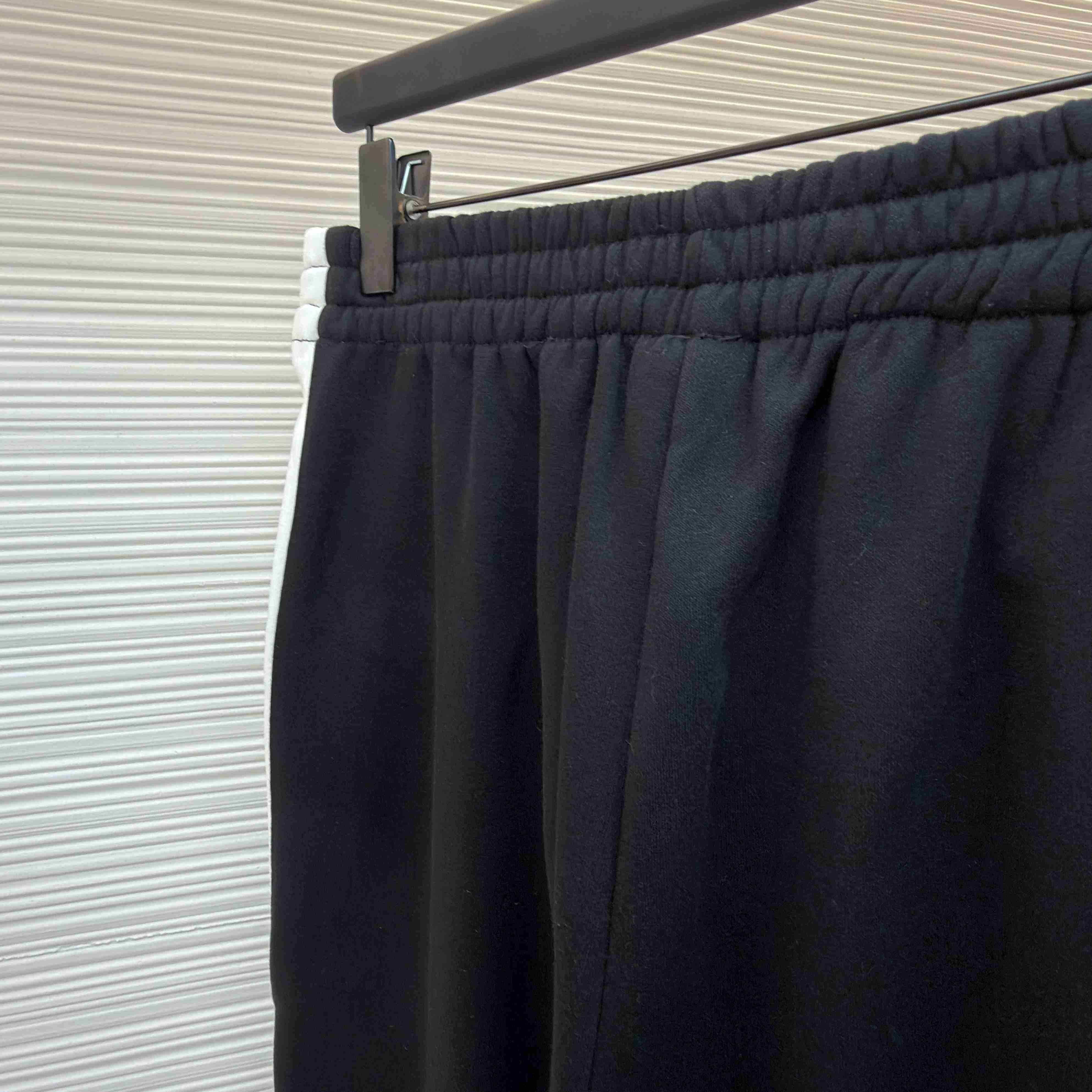 Balenciaga | Nba Collaboration Oversized Sweatpants In Black/White - FashionPlug