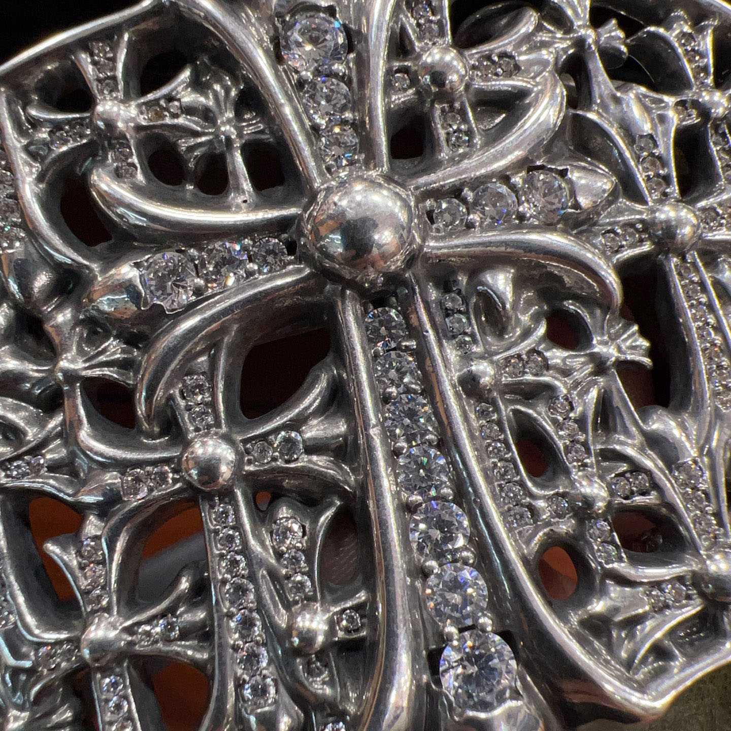 Chrome Hearts Leather Belt   - FashionPlug