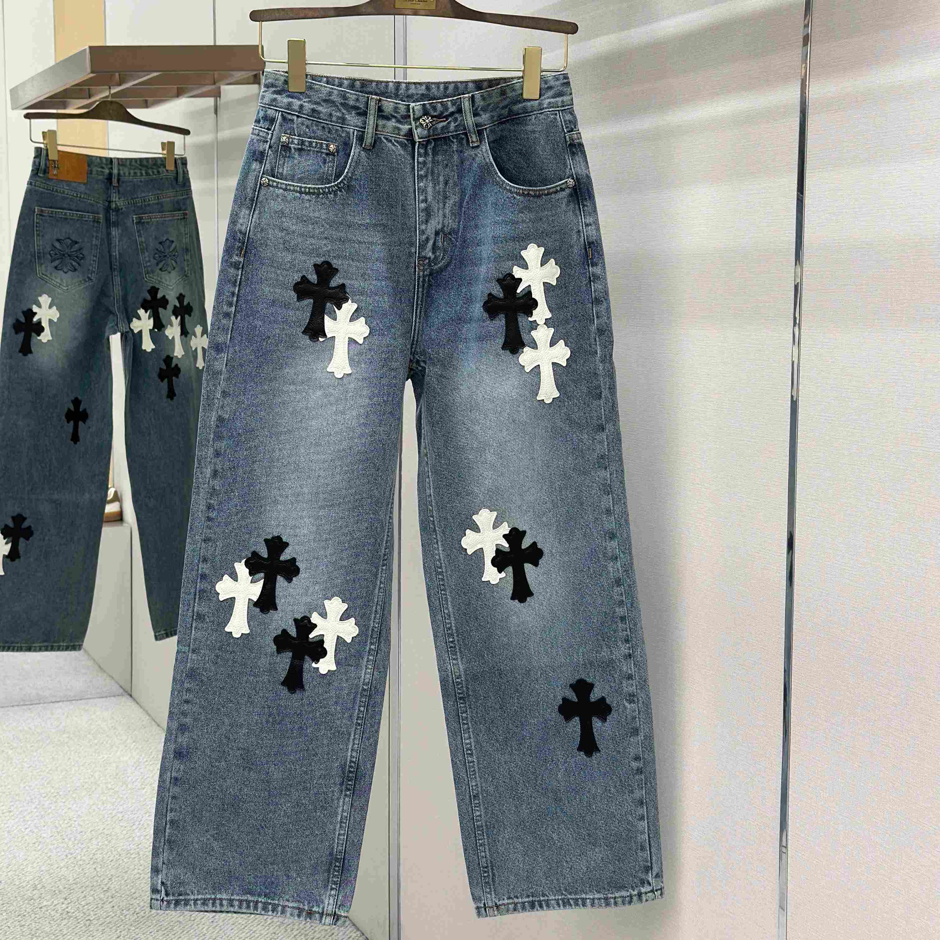 Chrome Hearts Jeans - FashionPlug