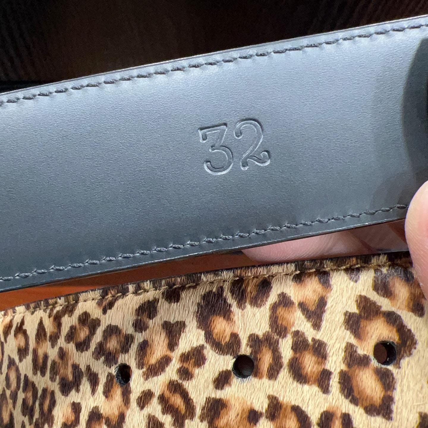 Chrome Hearts Leather Belt   - FashionPlug