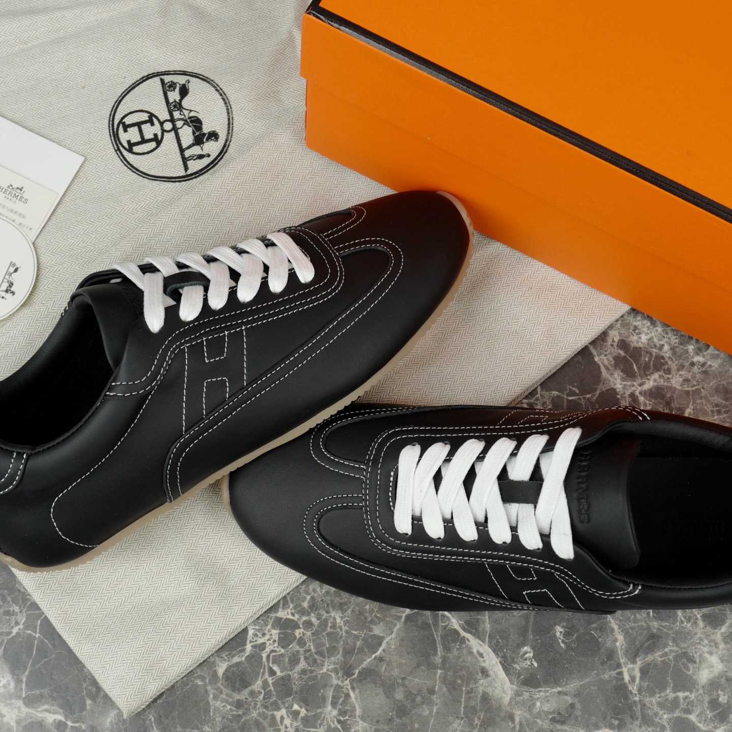 Hermes Master Sneaker - FashionPlug