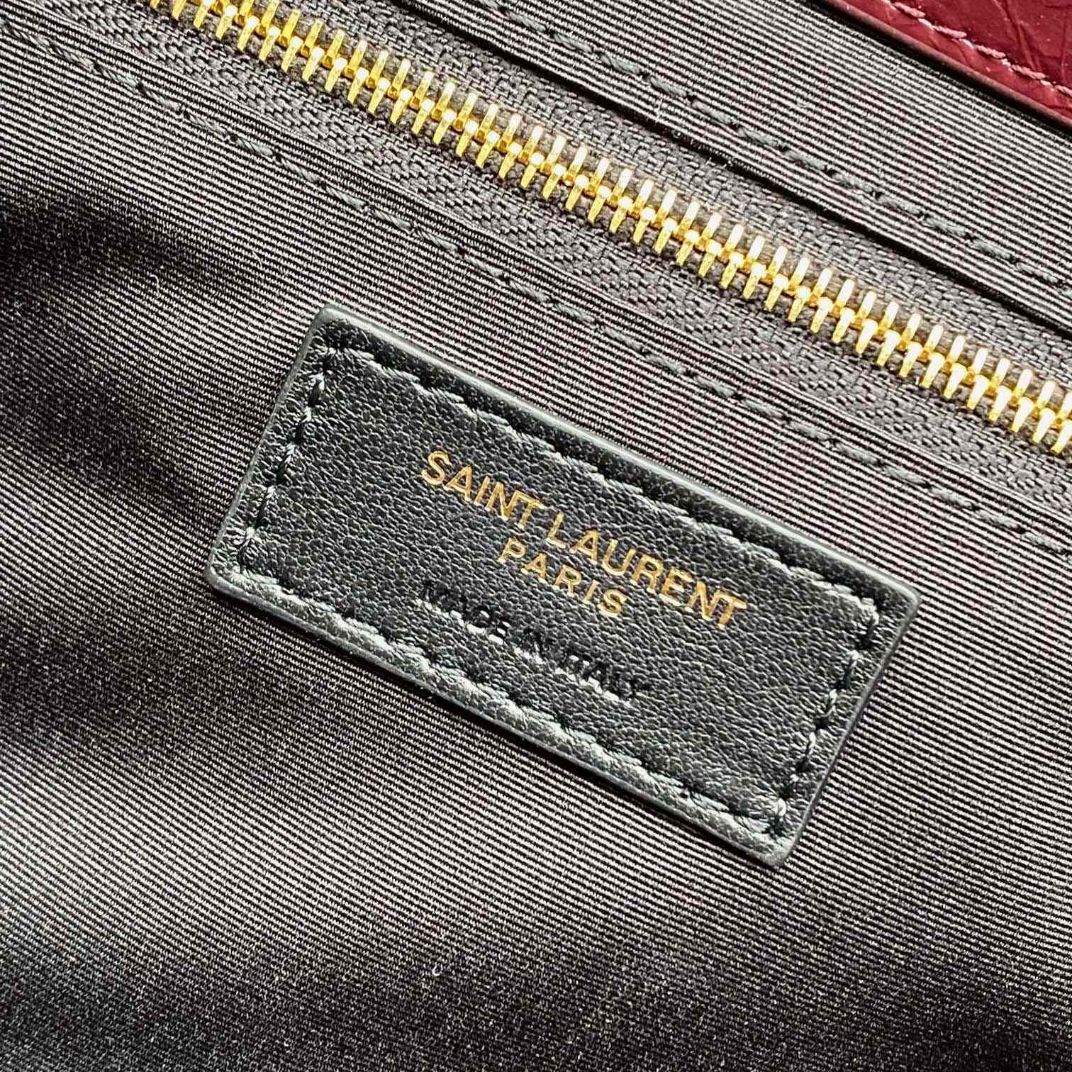 Saint Laurent Nini Small Shopping In Vintage Leather  - FashionPlug