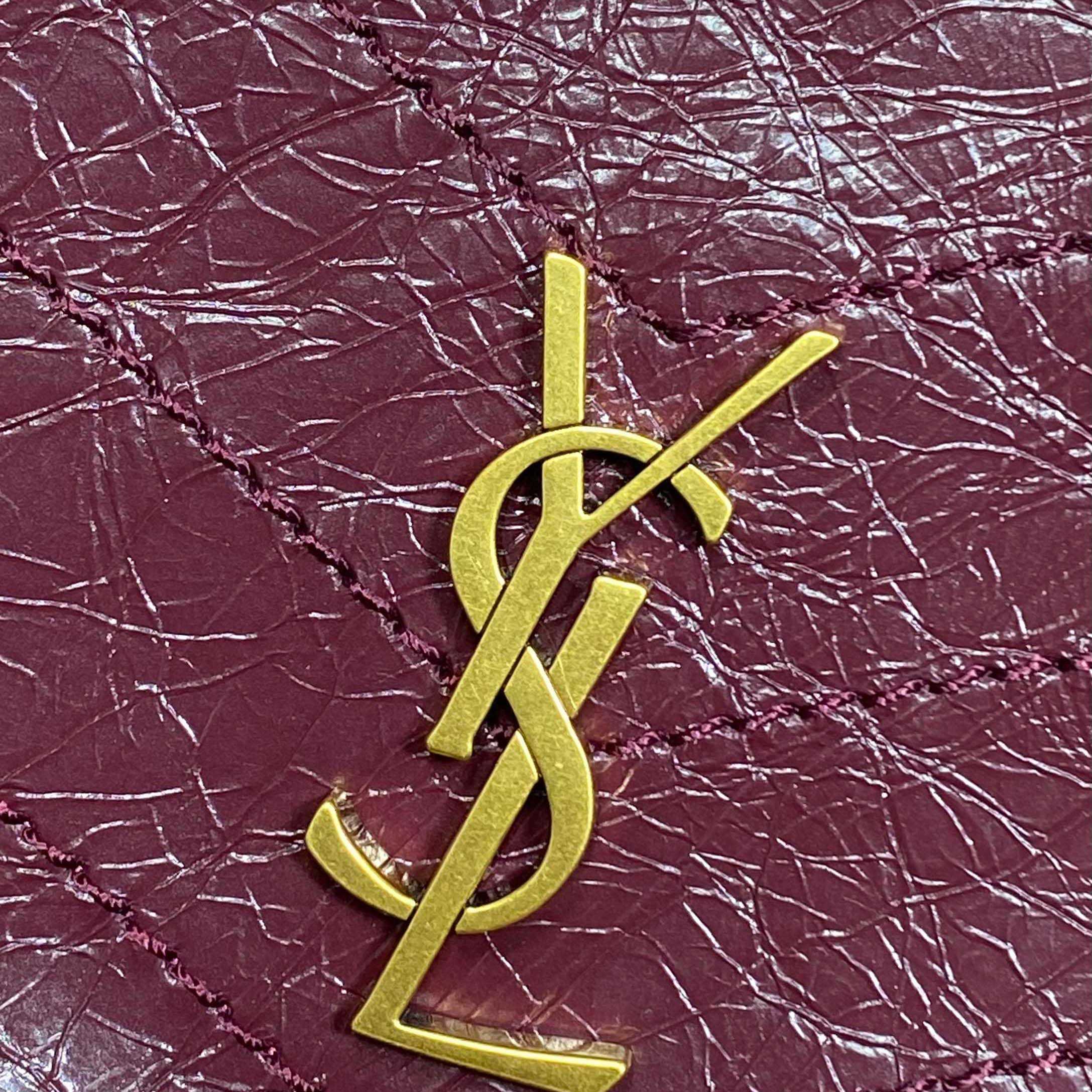 Saint Laurent Nini Small Shopping In Vintage Leather  - FashionPlug