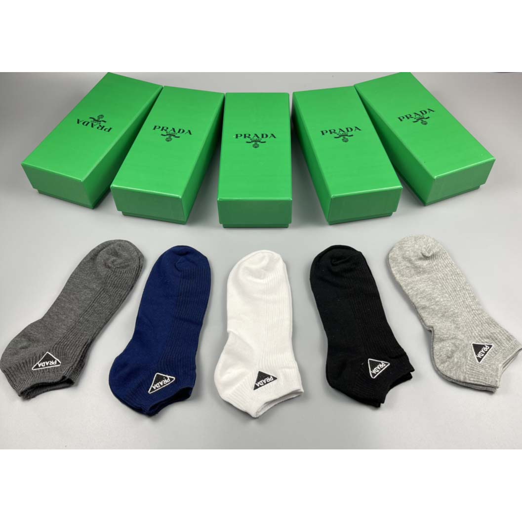 Prada Socks /Box - FashionPlug