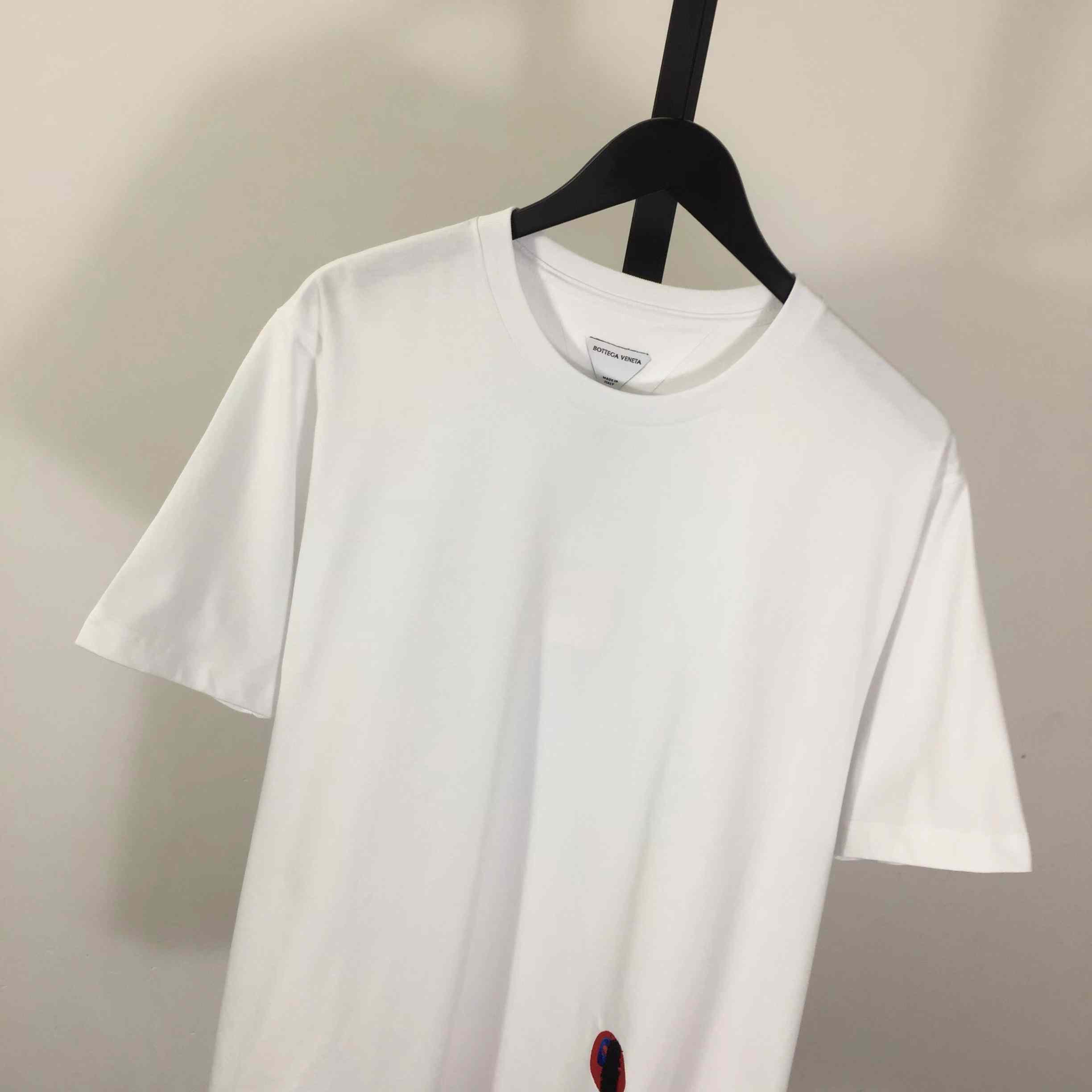 Bottega Veneta Embroidered T-Shirt - FashionPlug