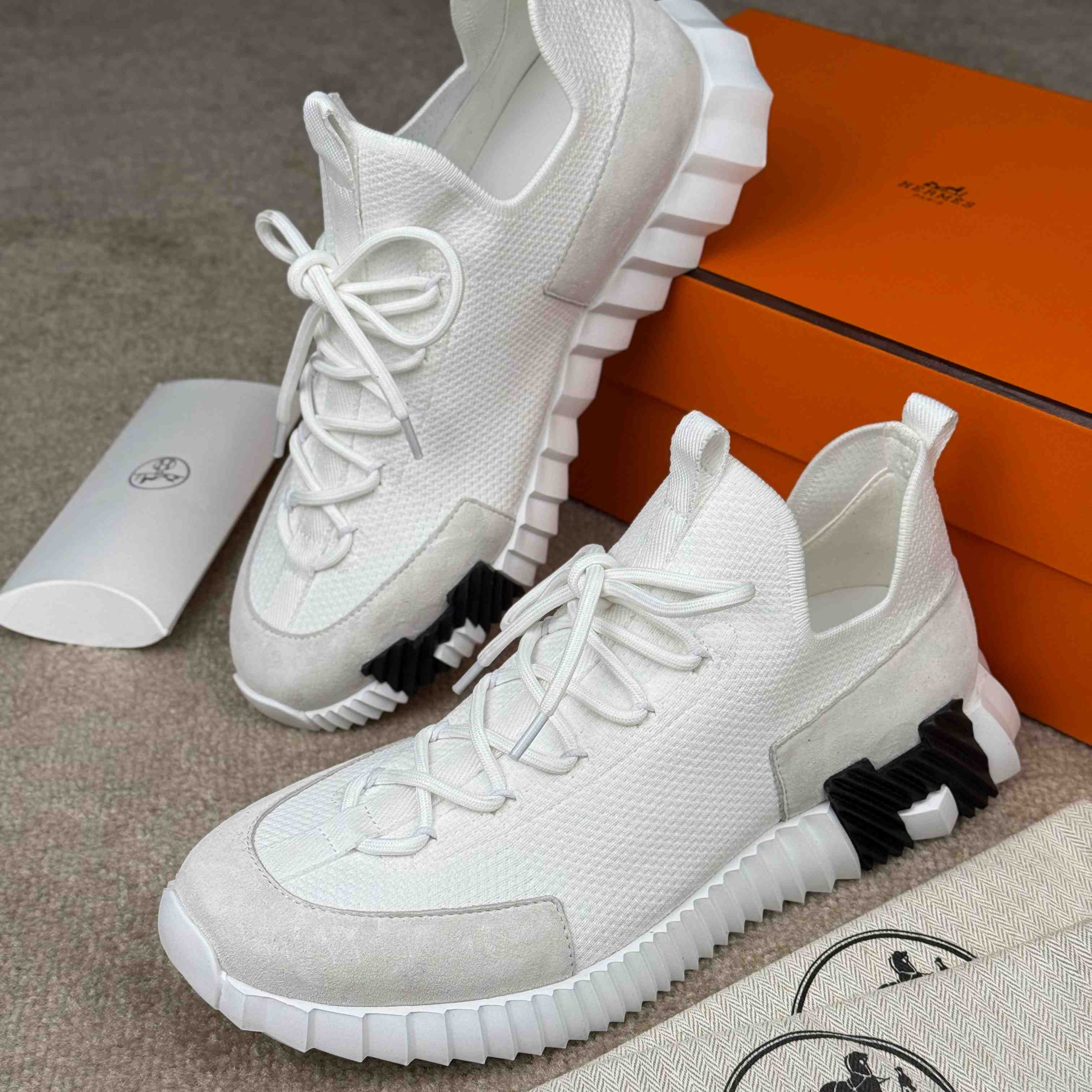 Hermes Lift Slip-On Sneaker - FashionPlug