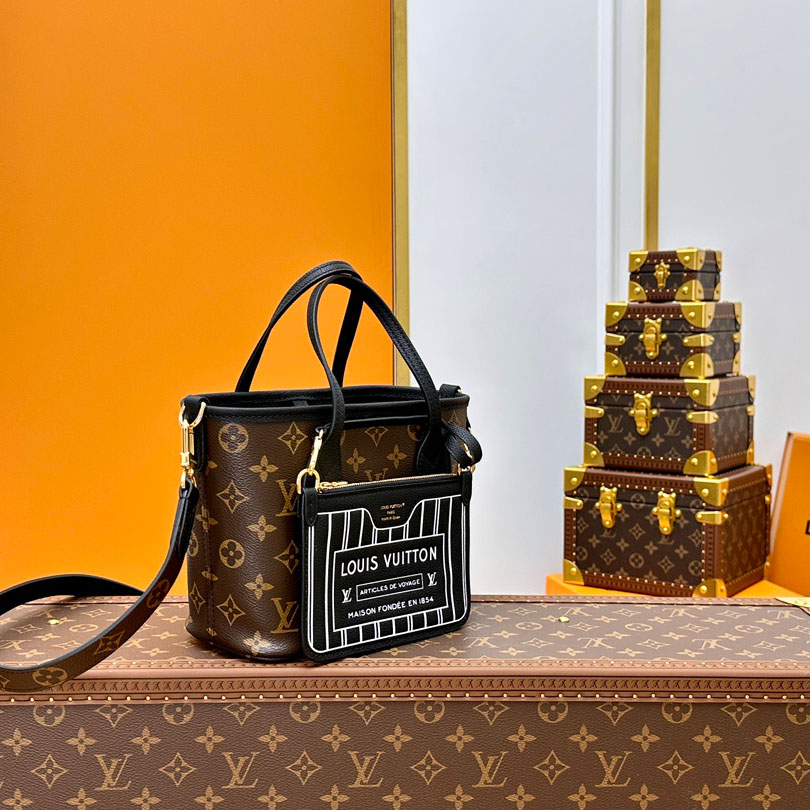 Louis Vuitton Neverfull Bandoulière Inside Out BB M12099 - FashionPlug