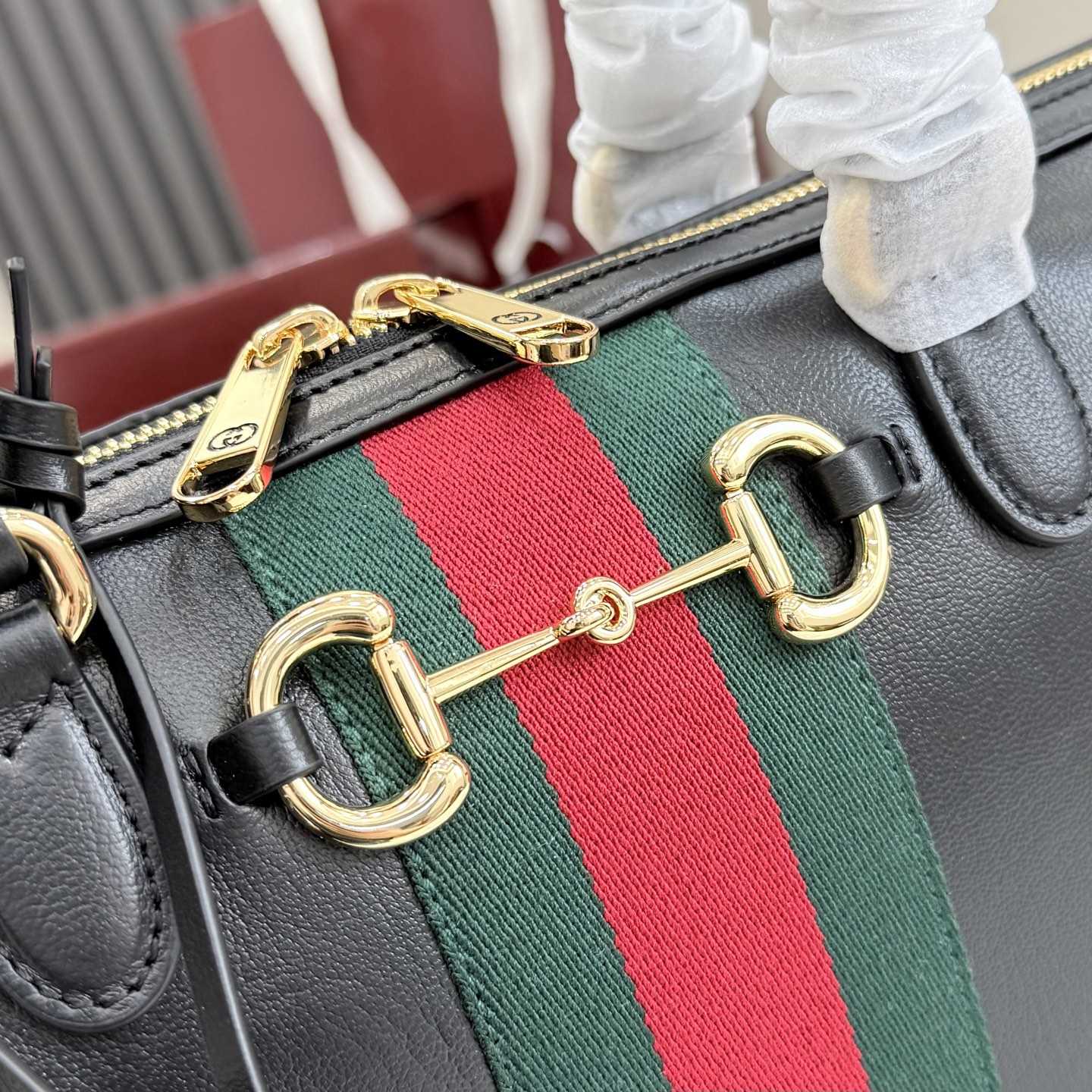 Gucci Borsetto Large Boston Bag - FashionPlug
